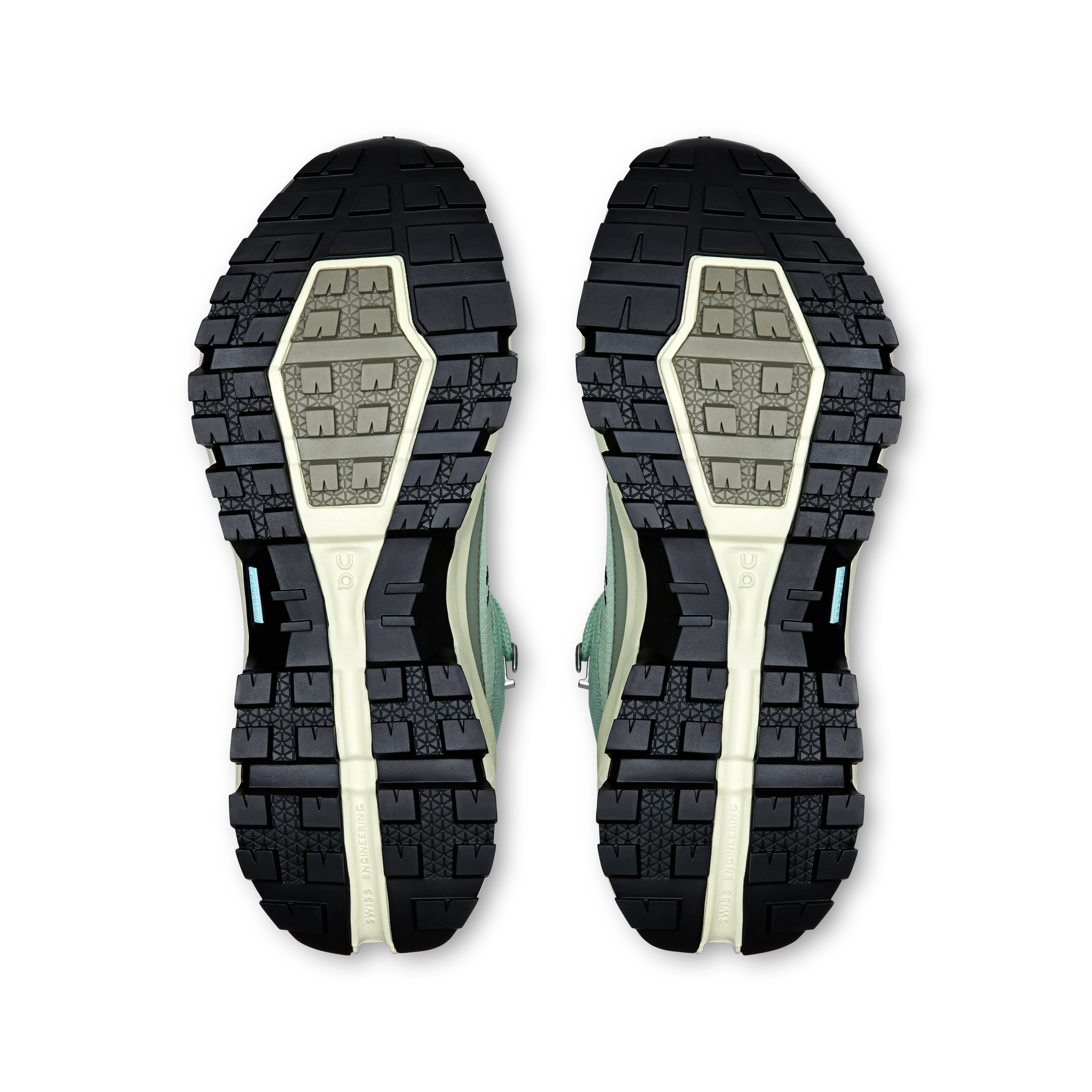 On Cloudrock Mid Waterproof Mineral & Aloe Women Hiking Shoes