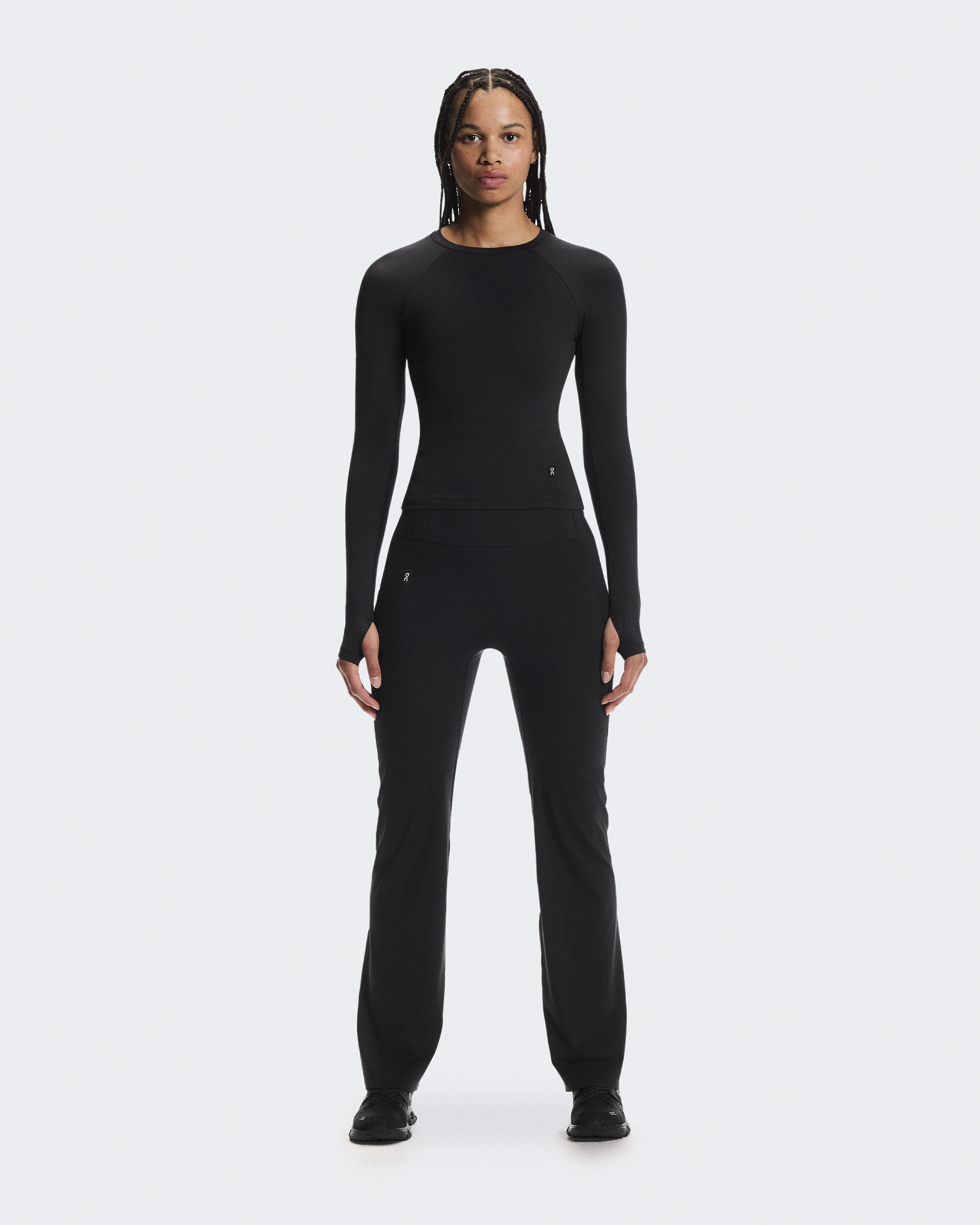 Studio Long-T Long-Sleeve Shirt in Black