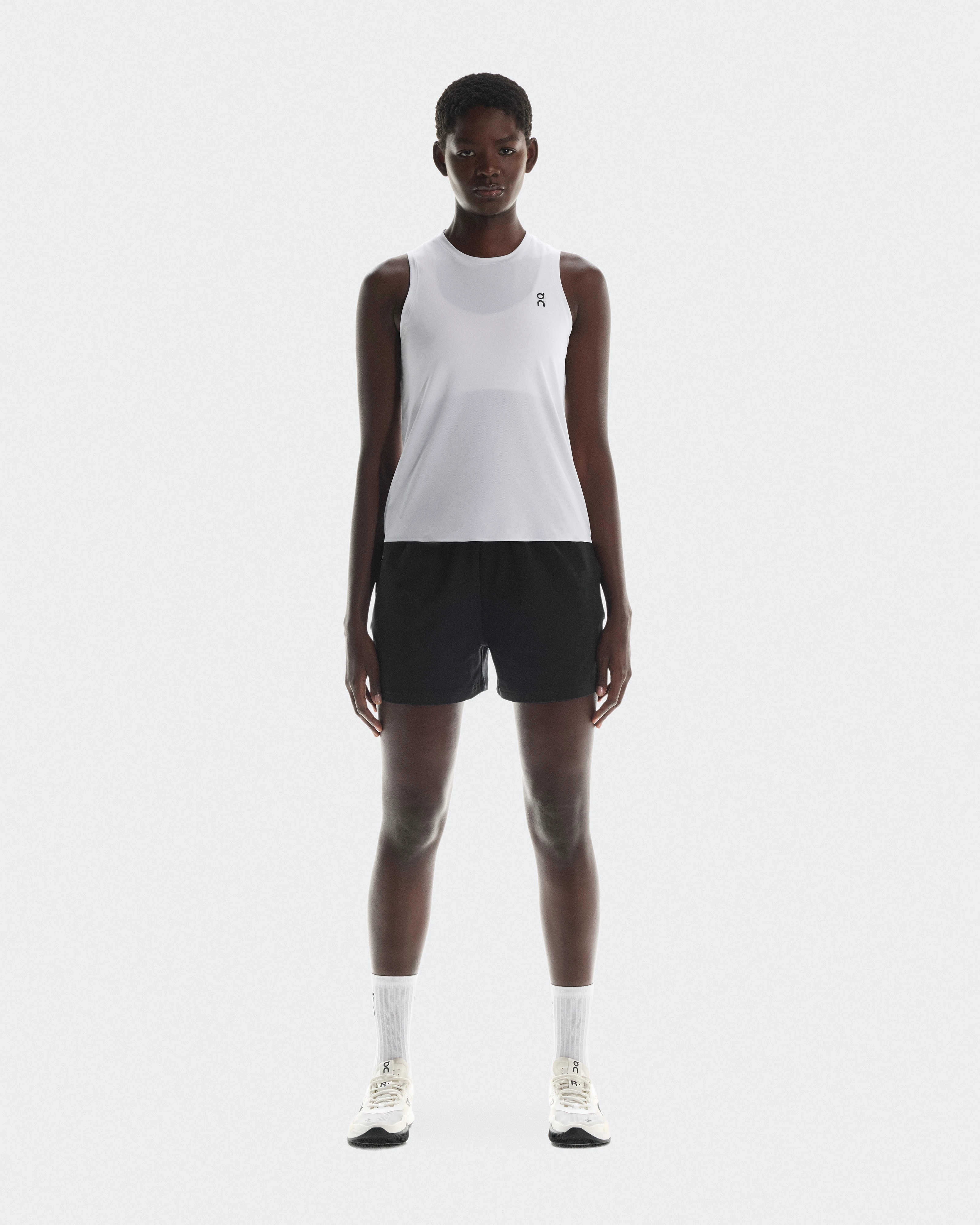 On Court Tank All White Women Tops and t-shirts