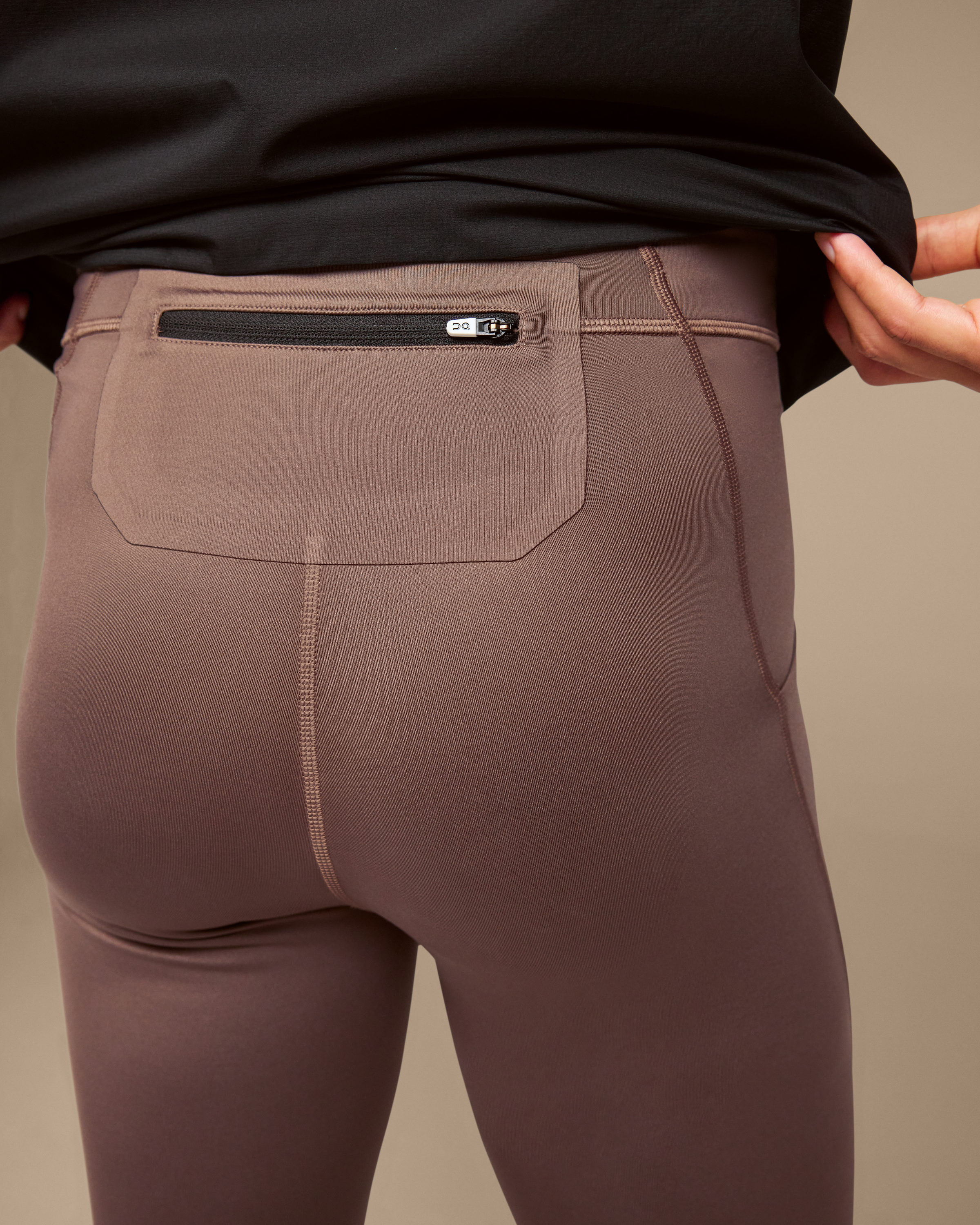 On Performance Winter Tights Grape Men Tights