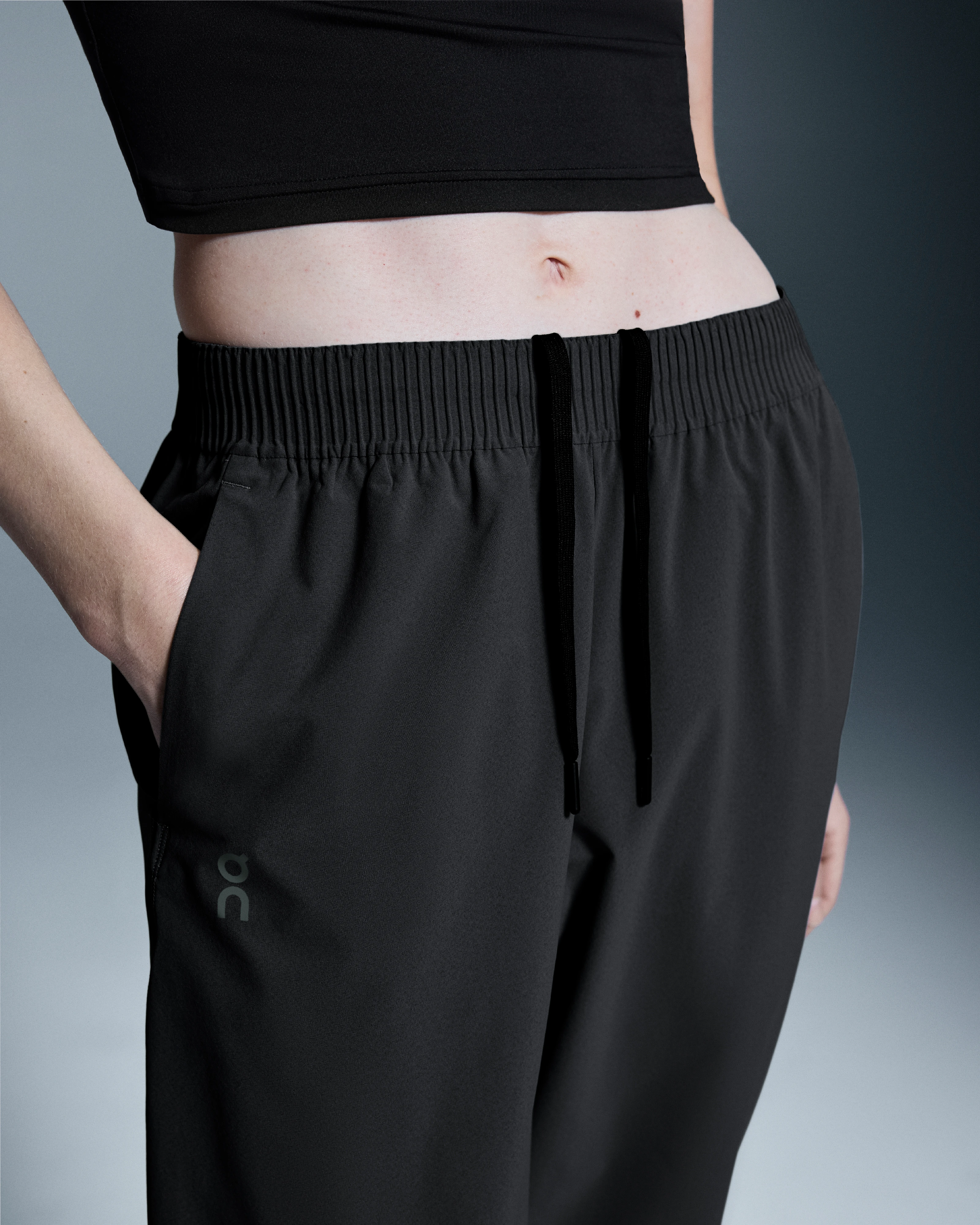 On Focus Pants Black Women Pants