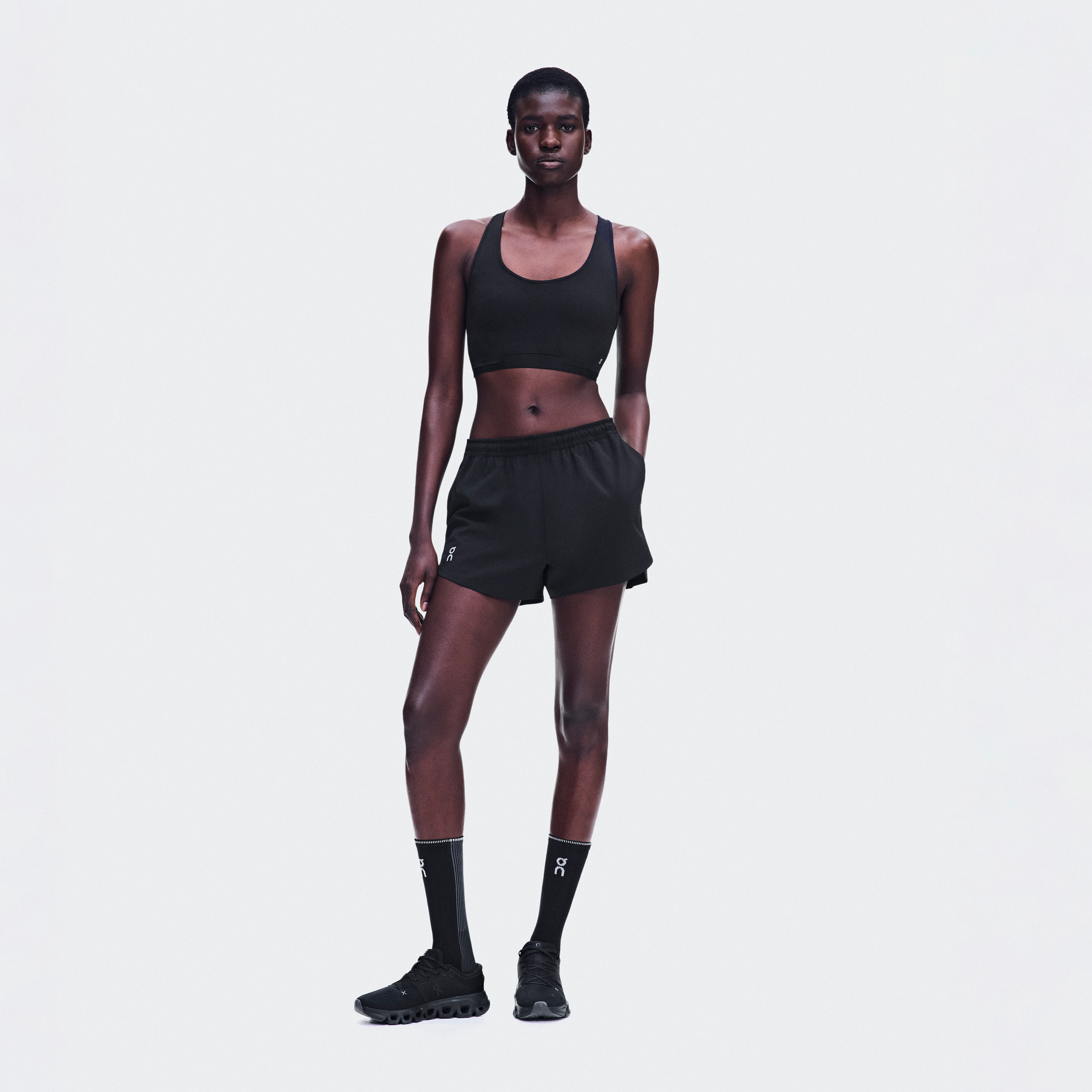 On Train Shorts 3" Black Women – High-intensity training Shorts