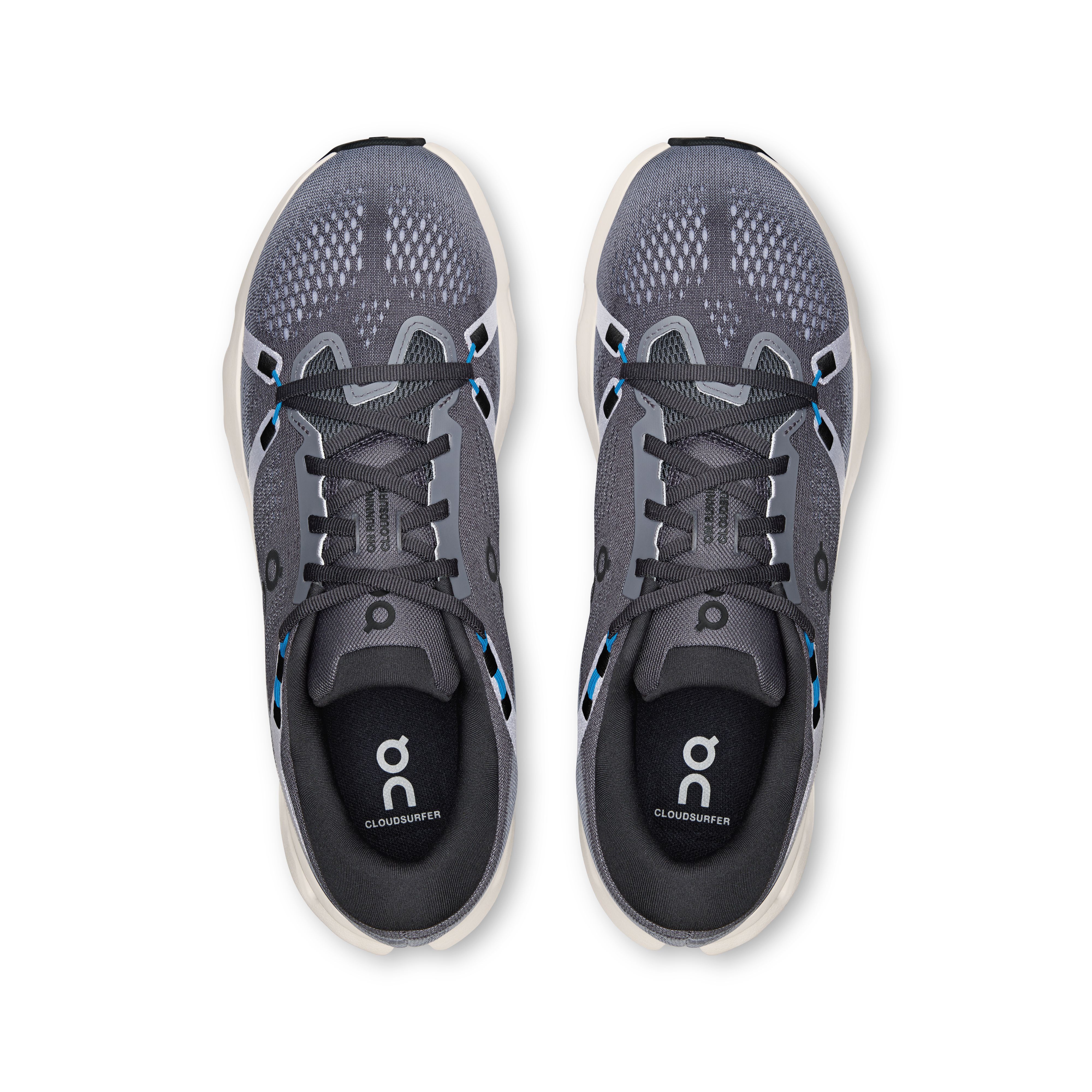 On Cloudsurfer 2 Black & Malibu Men Road running Shoes