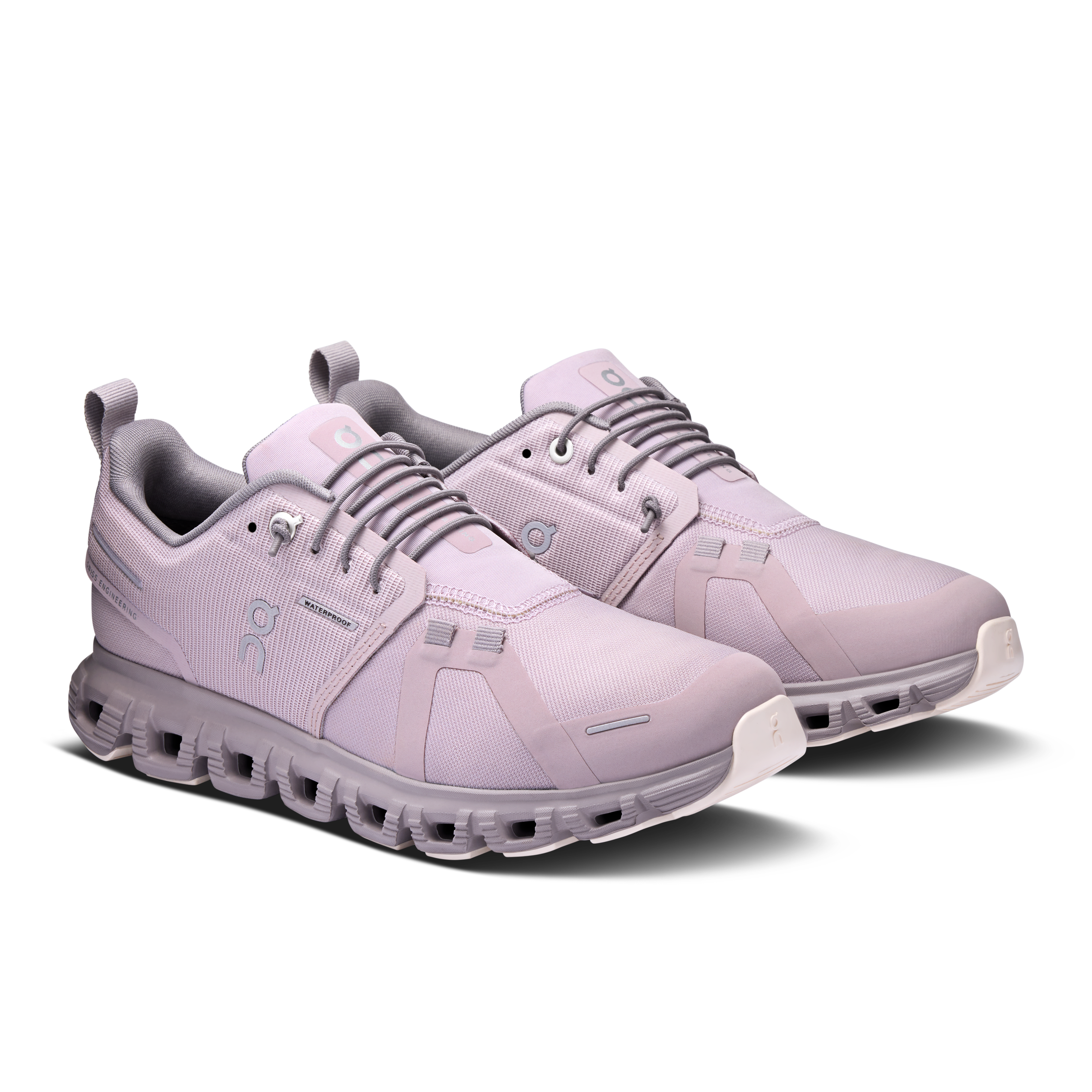 On Cloud 6 Waterproof Mauve & Zinc Women Active life Shoes
