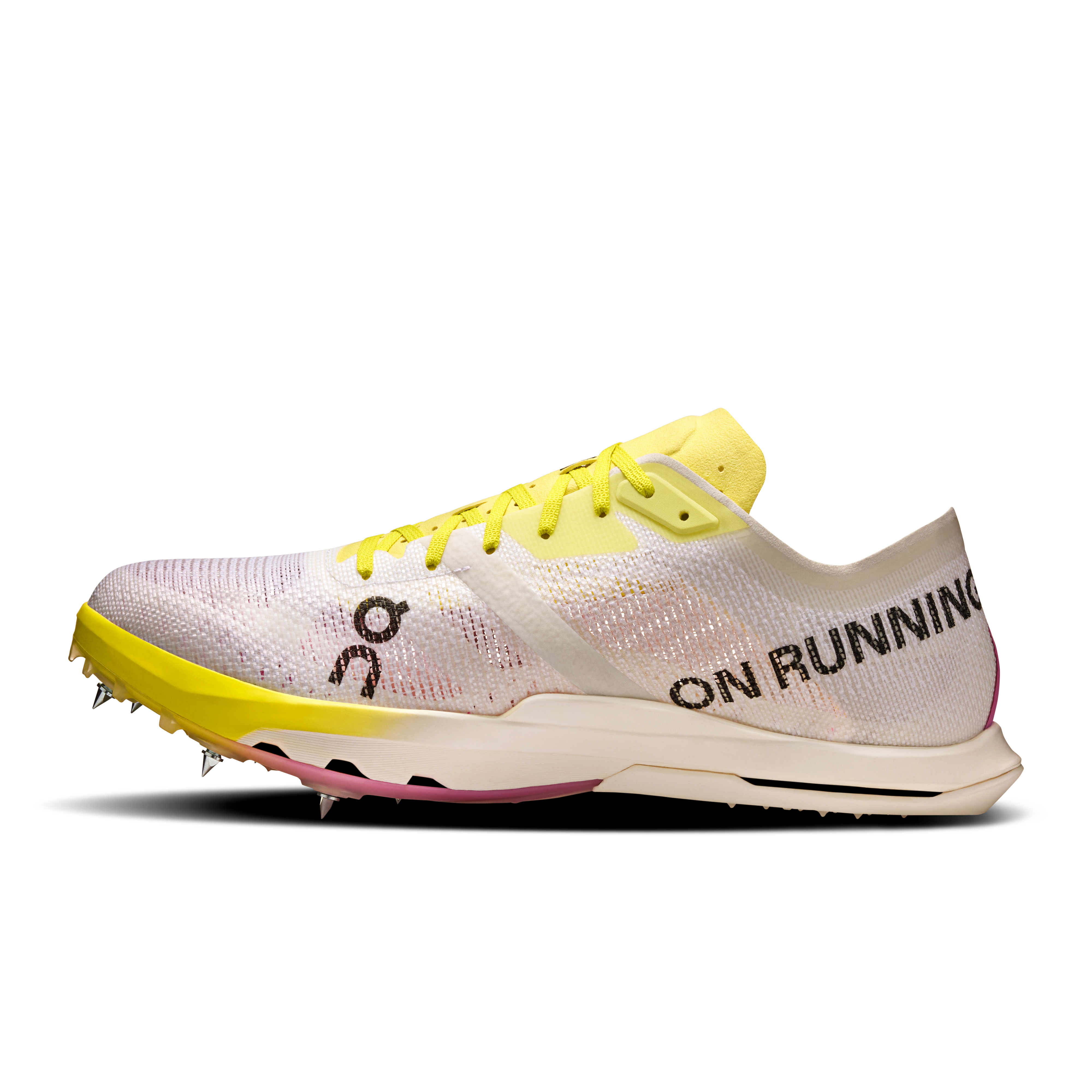 On Cloudspike Citius 2 White & Raspberry Men Track Shoes
