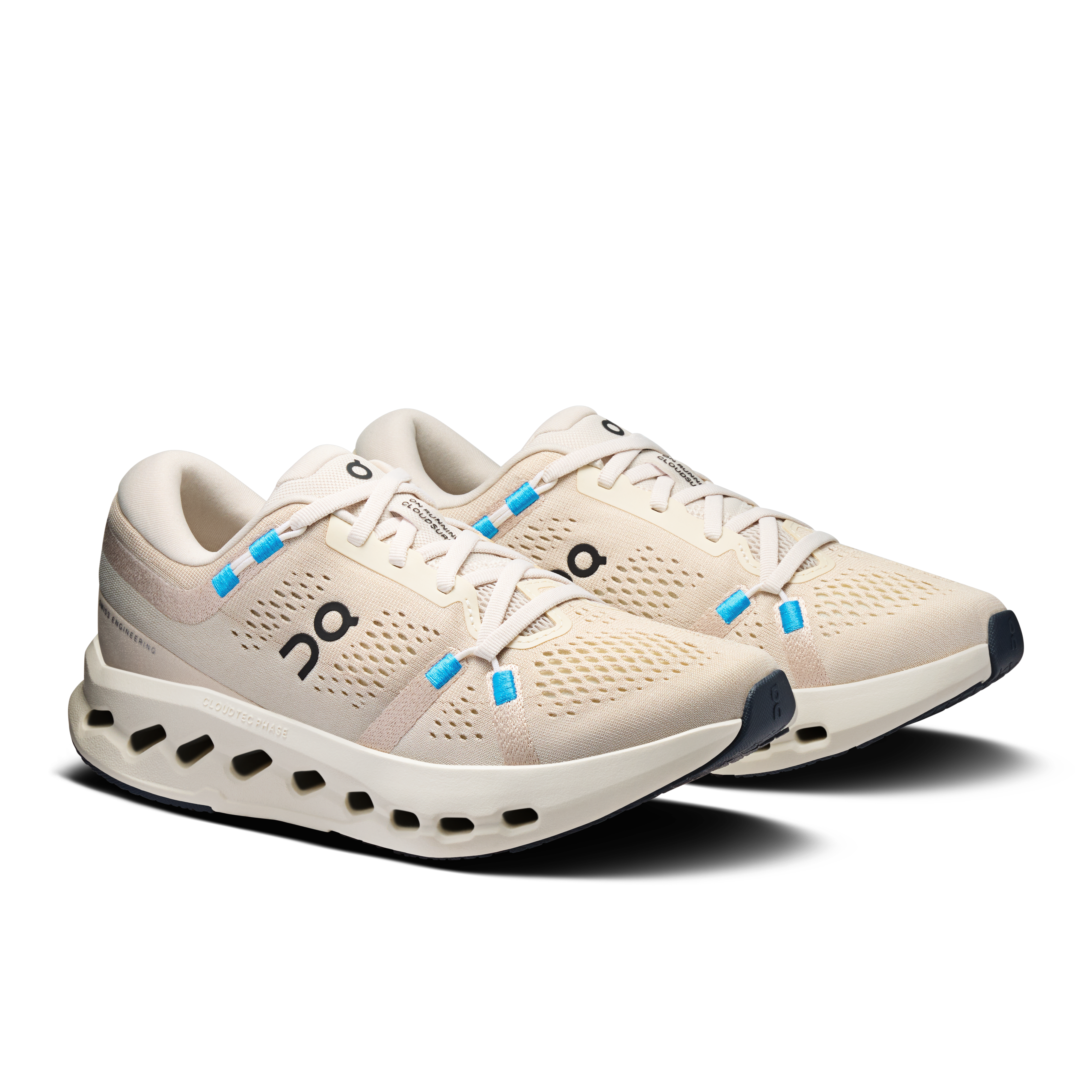 On Cloudsurfer 2 Pearl & Ivory Women Road running Shoes
