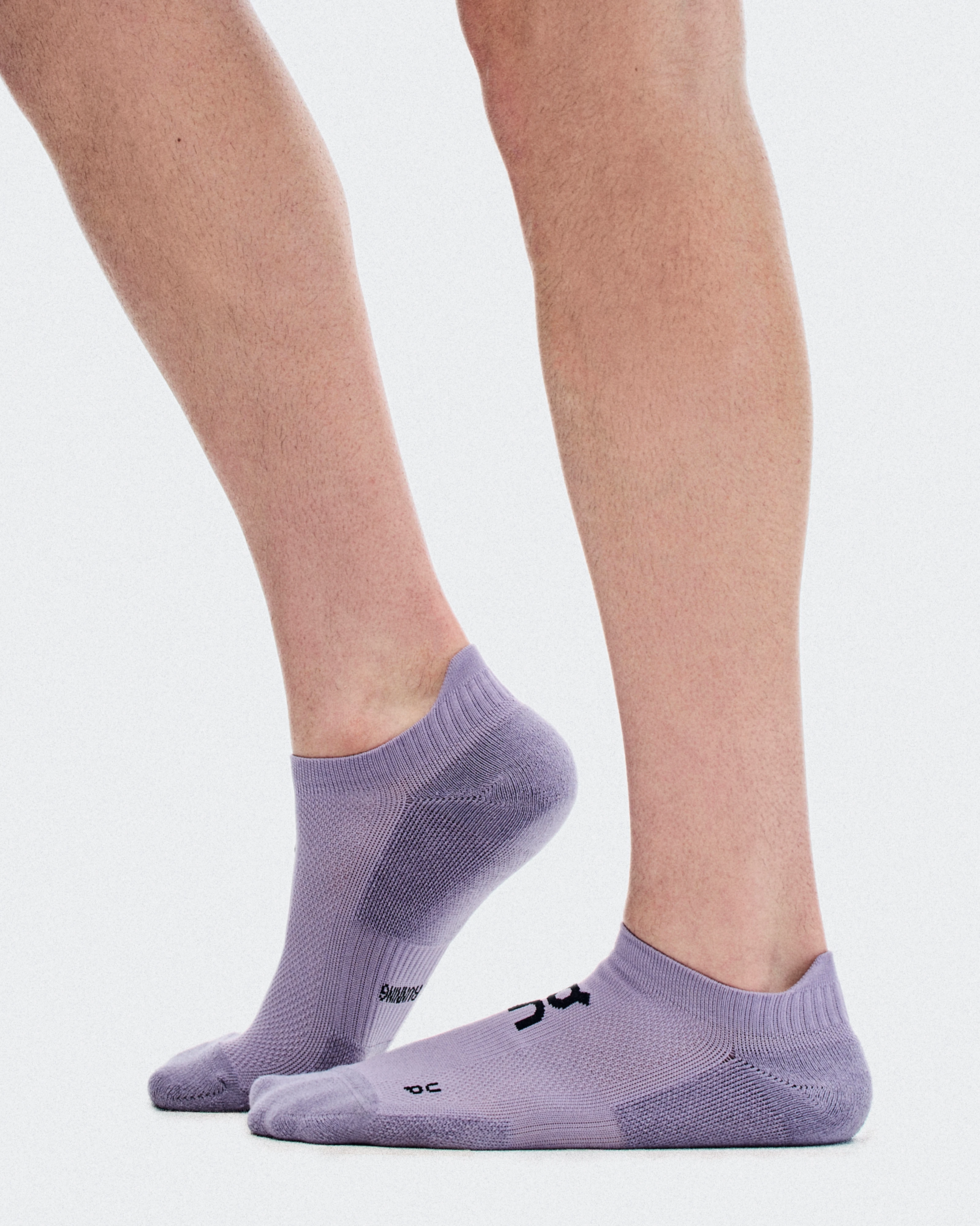 On Core Run Sock Low 2P Foxglove & Mallow Unisex Socks
