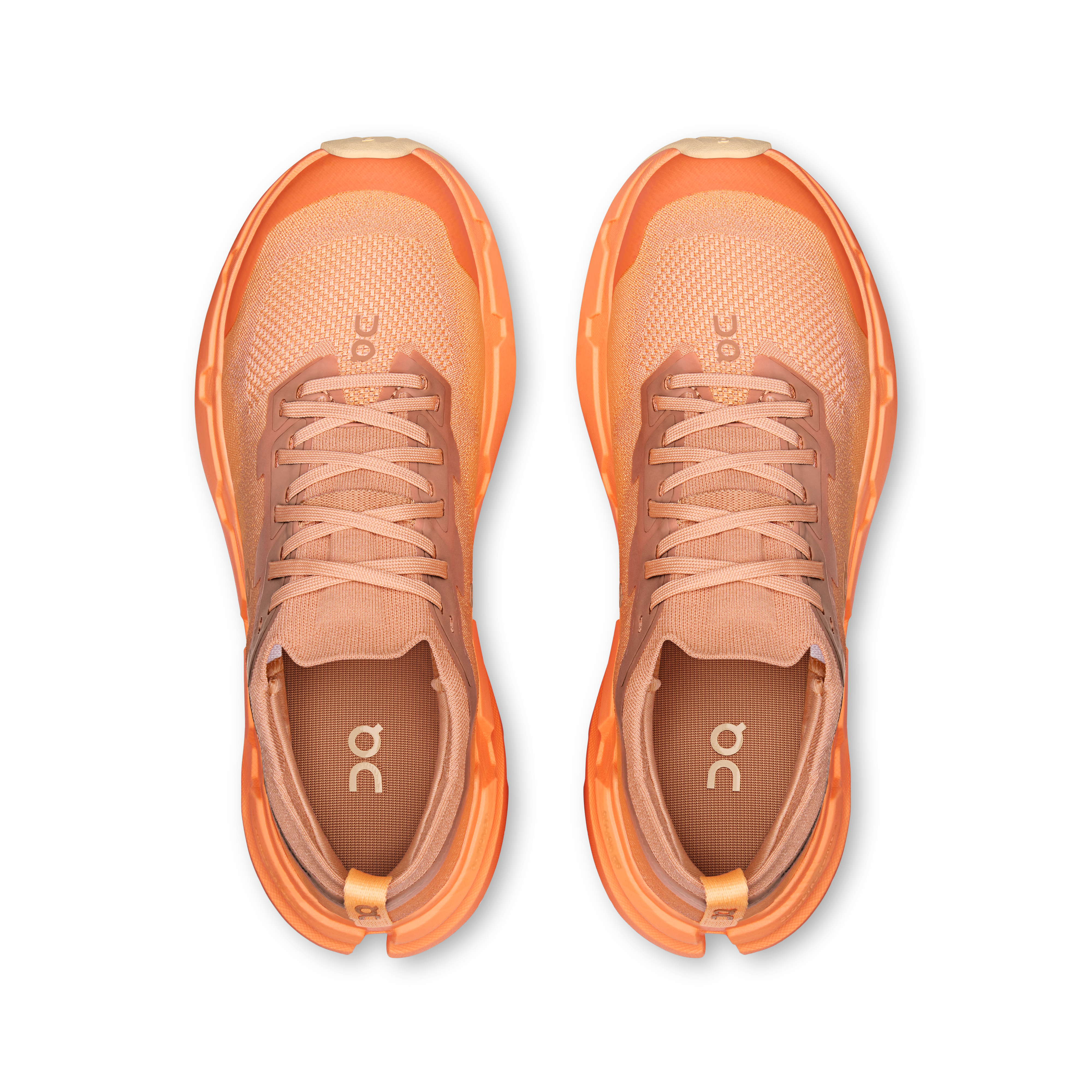 On Cloudsoma Sandstone & Tangerine Women Trail running Shoes