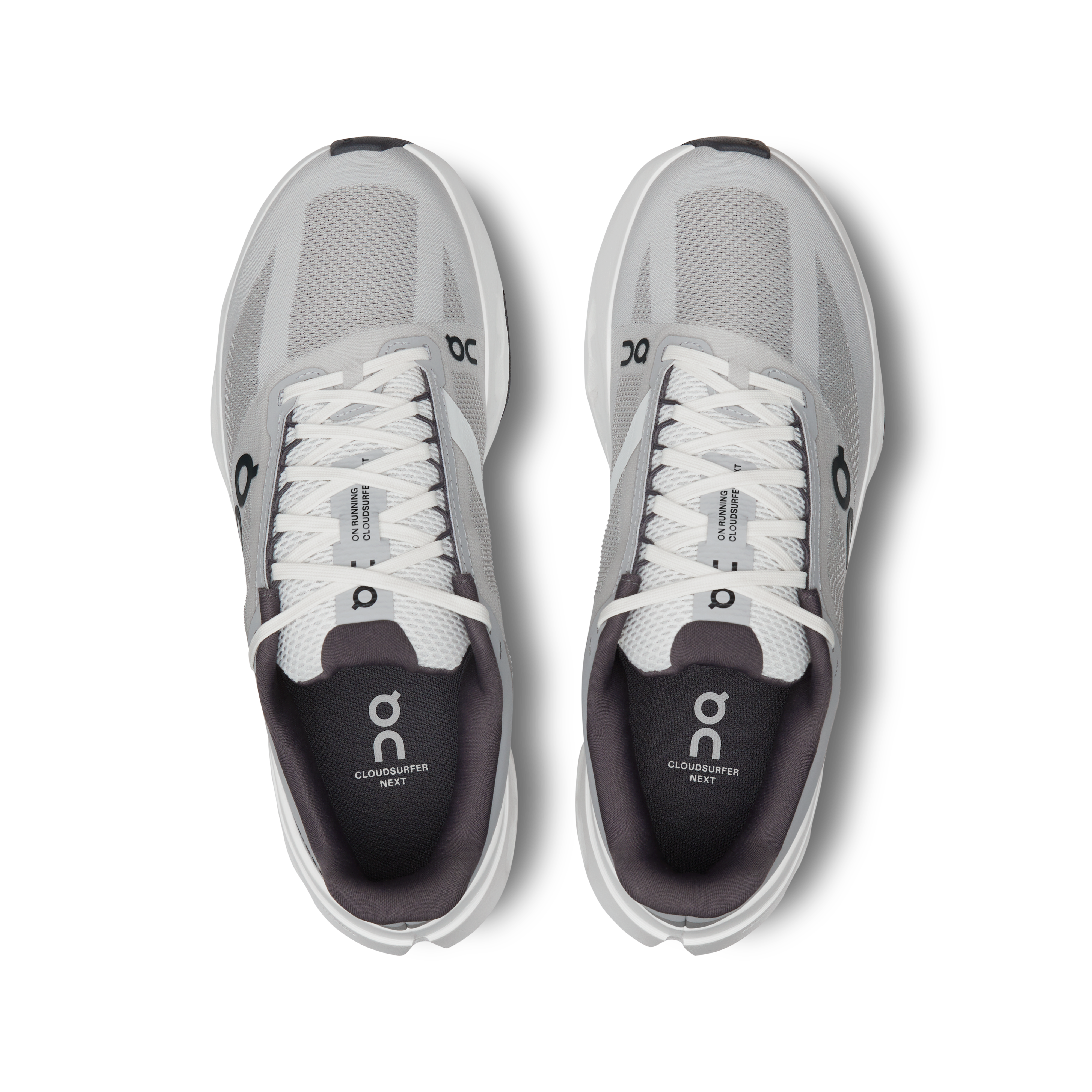 On Cloudsurfer Next Wide Glacier & White Women Road running Shoes