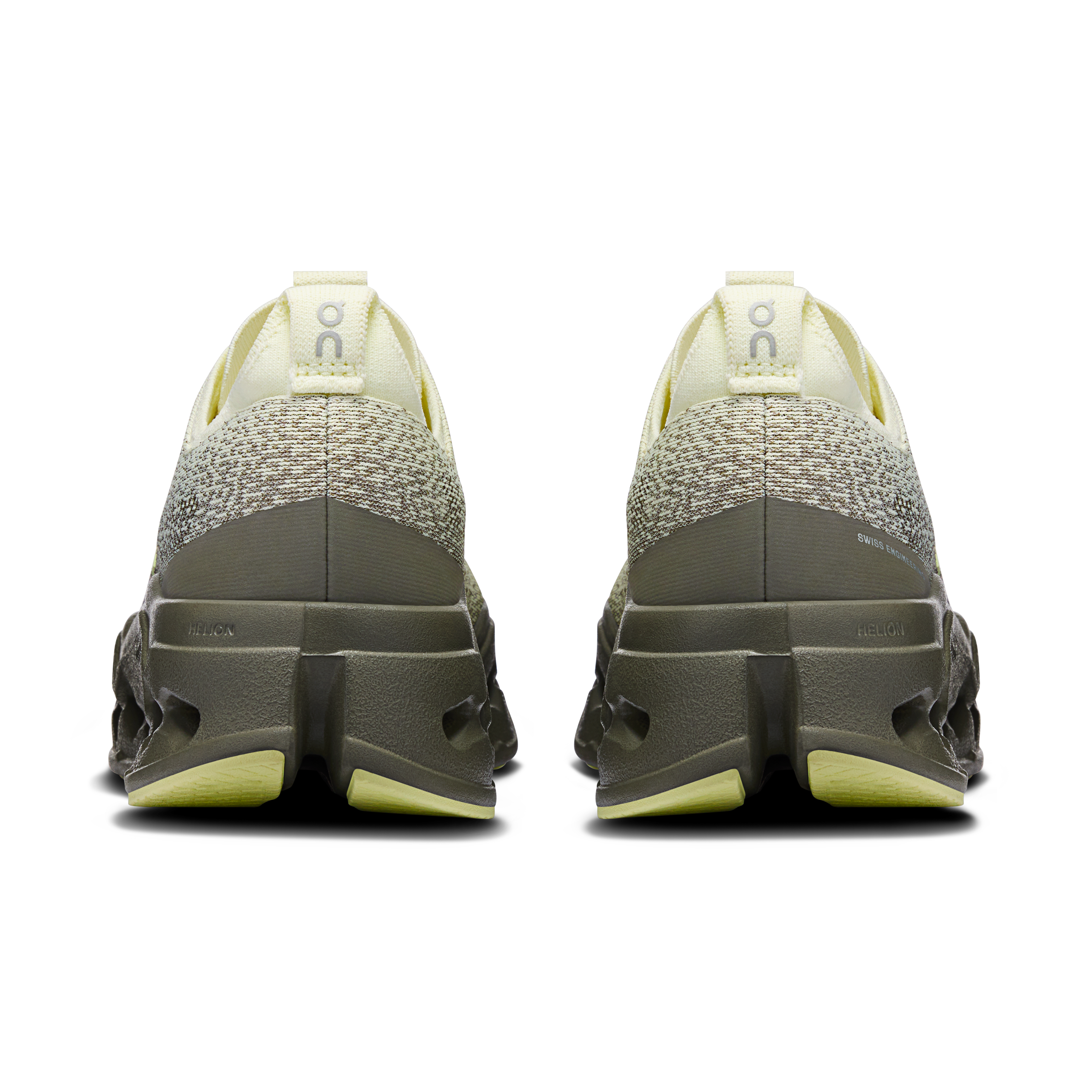 On Cloudsurfer Max Wide Seedling & Olive Women Road running Shoes