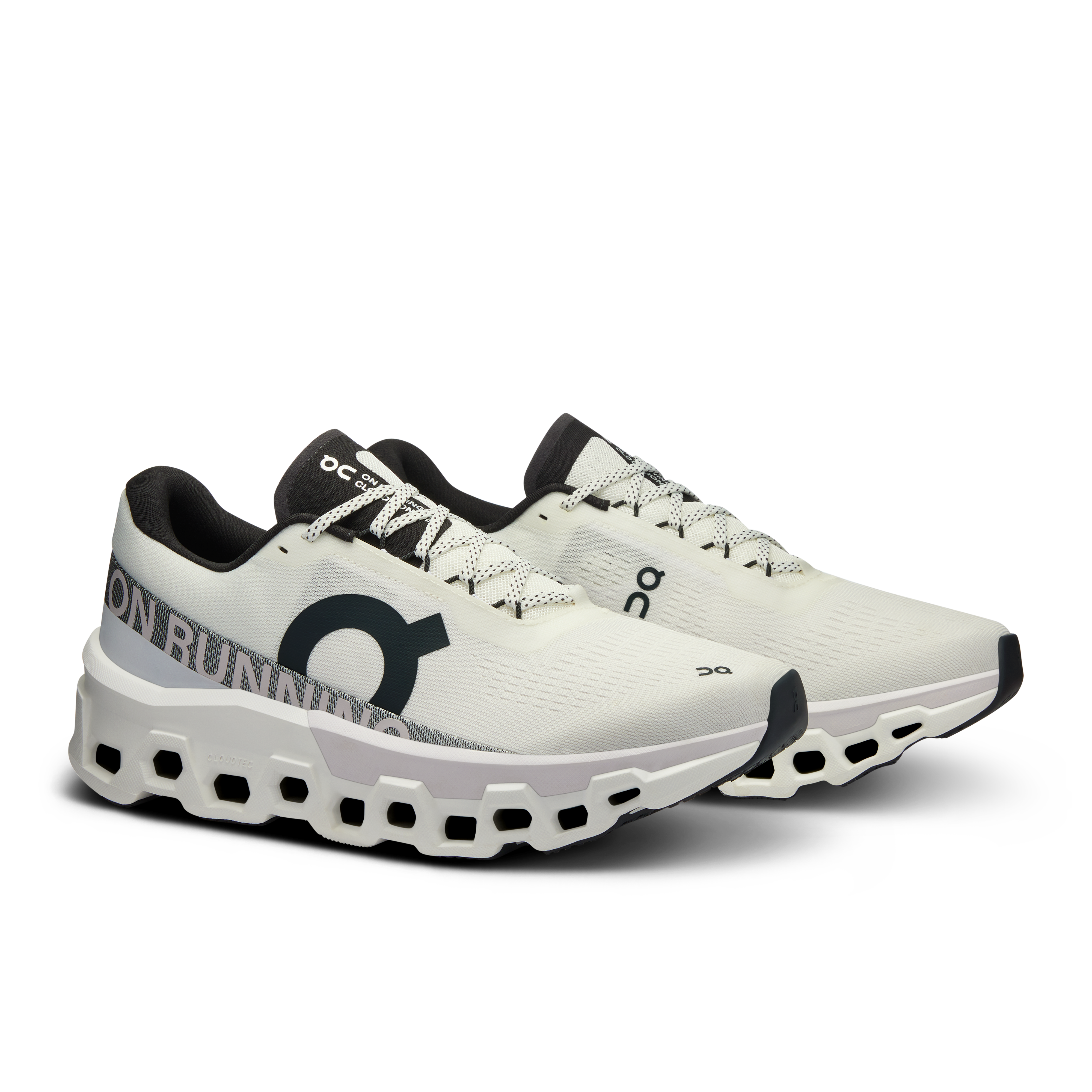 On Cloudmonster 2 White & Frost Men Road running Shoes