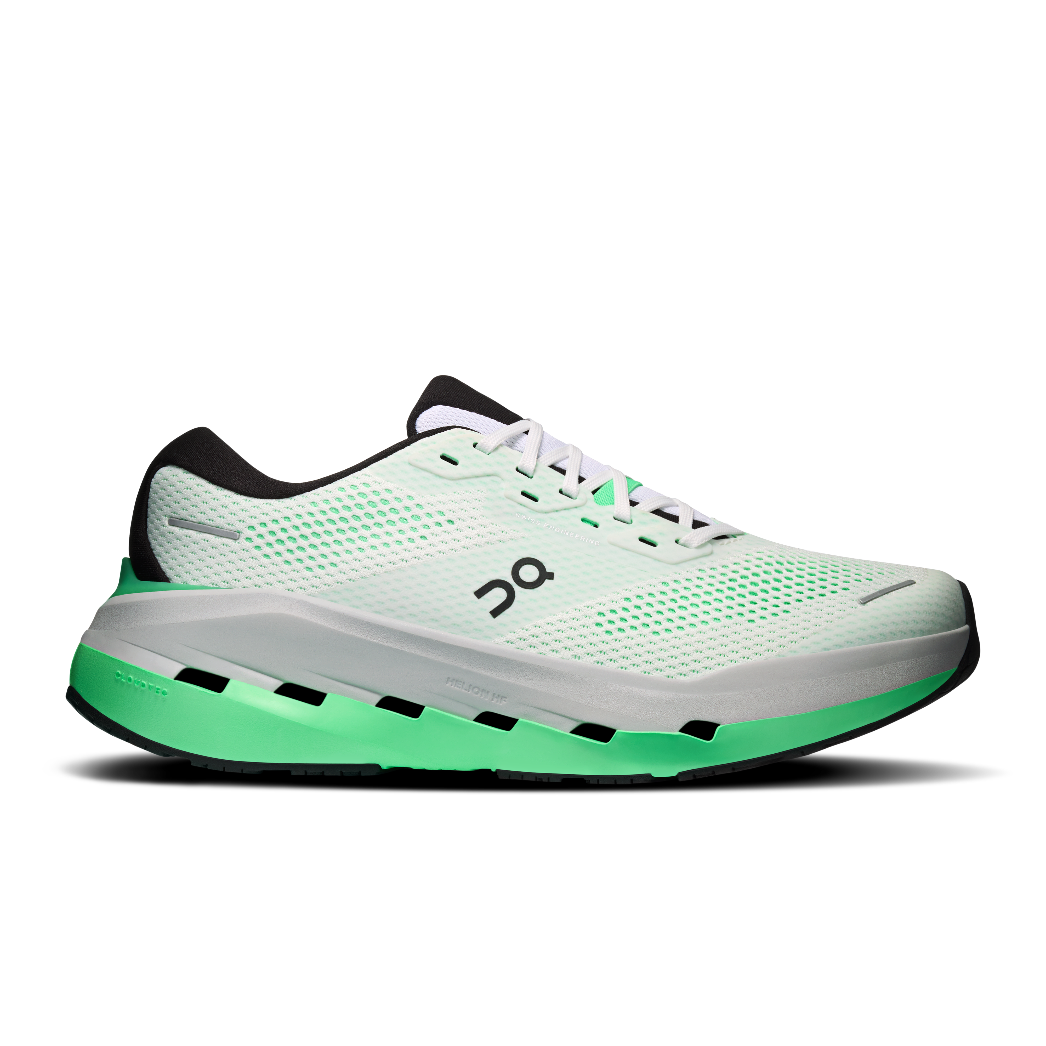 Cloudrunner 3 Max Road Running Shoe in White/Verdite