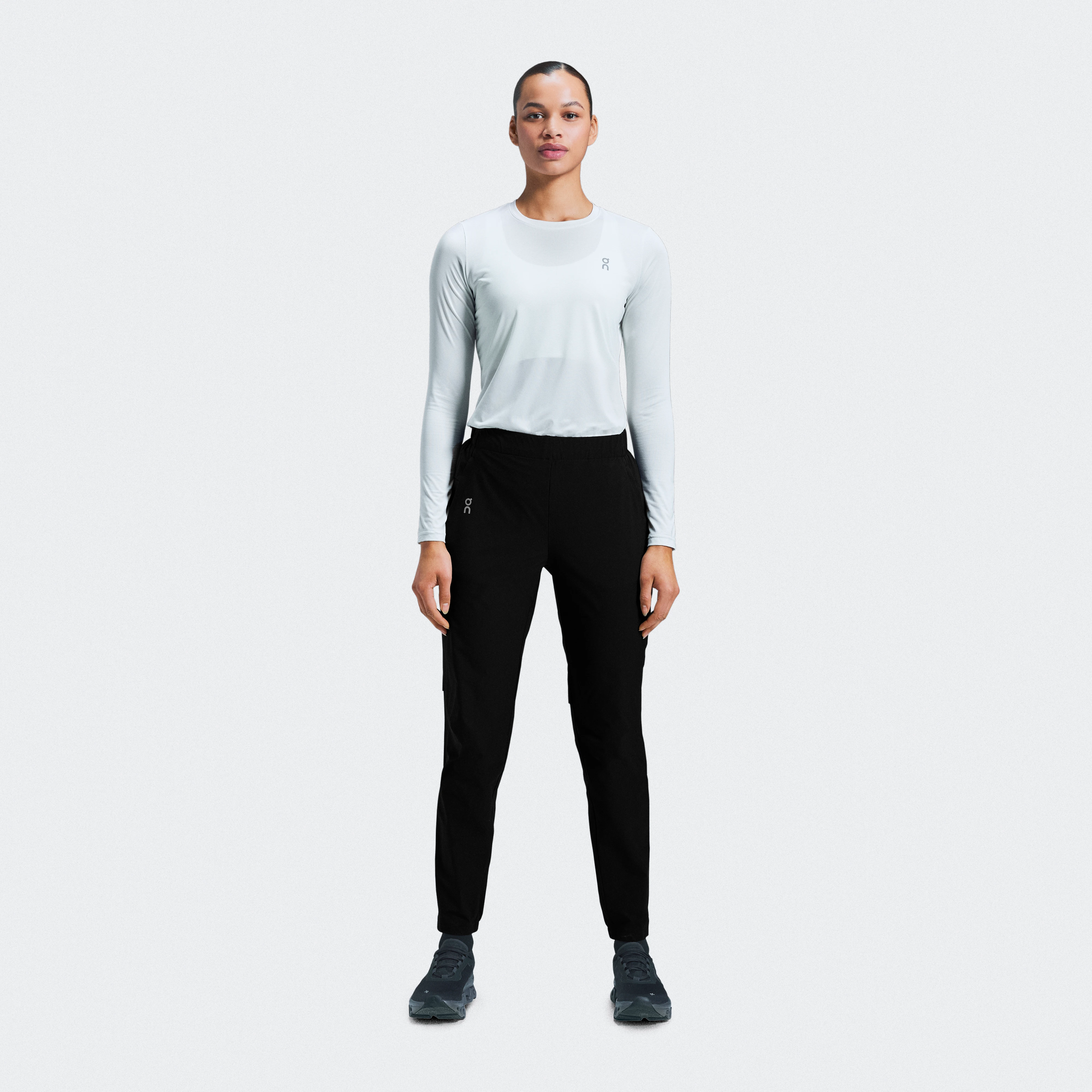 On Core Pants Black Women – Road running, long runs, all-day Pants