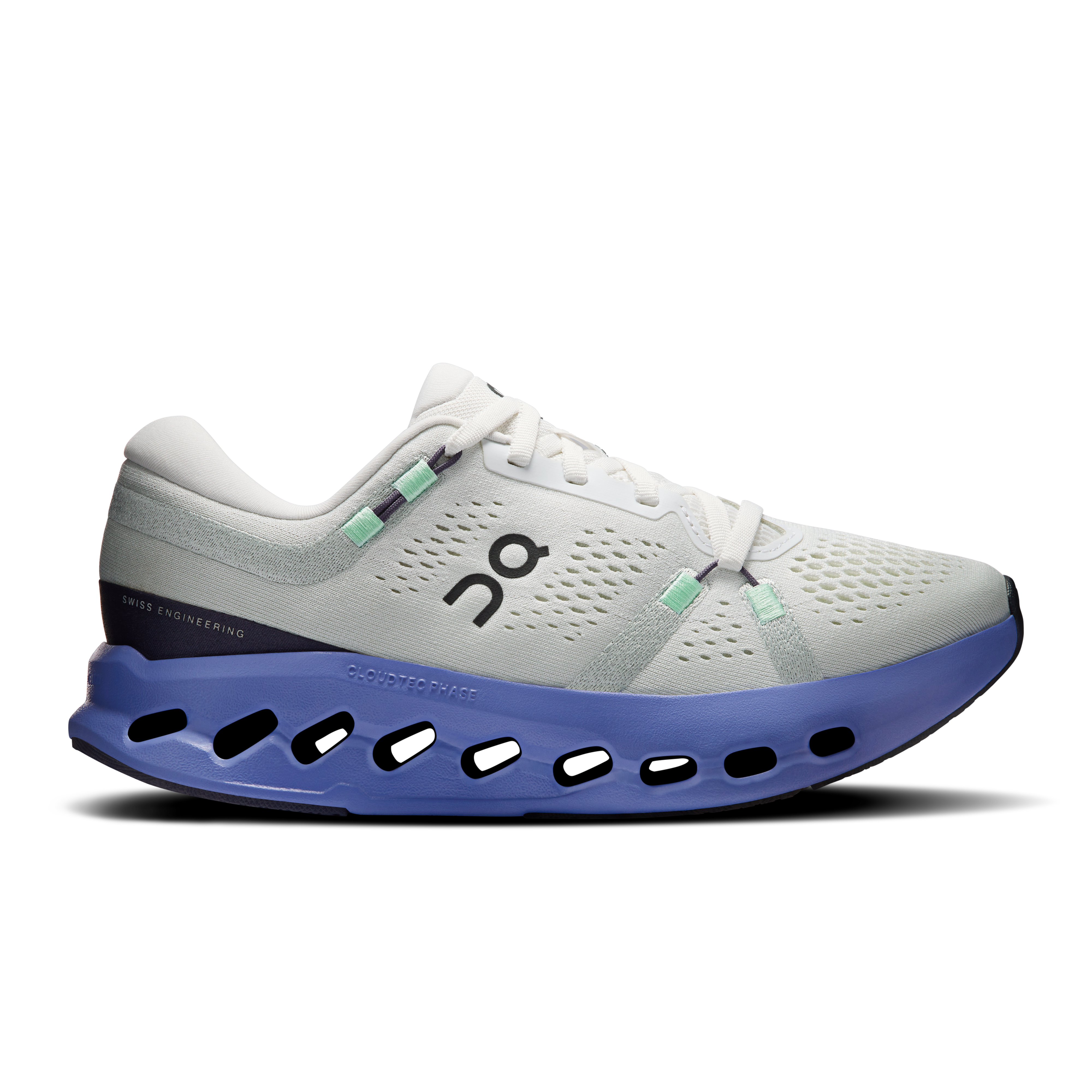 Cloudsurfer 2 Road Running Shoe in Ivory/Sailor