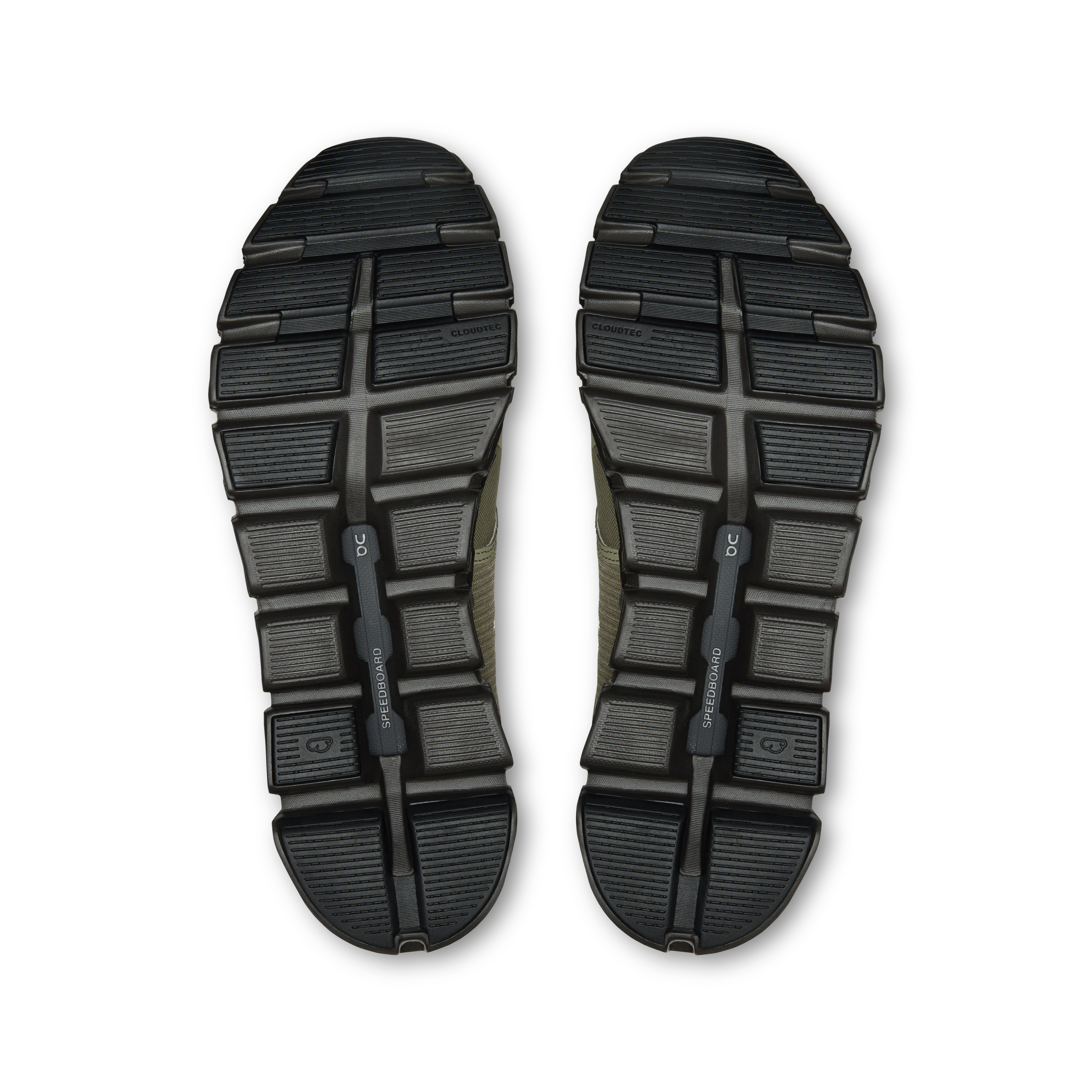 On Cloud 6 Waterproof Olive & Espresso Men Active life Shoes