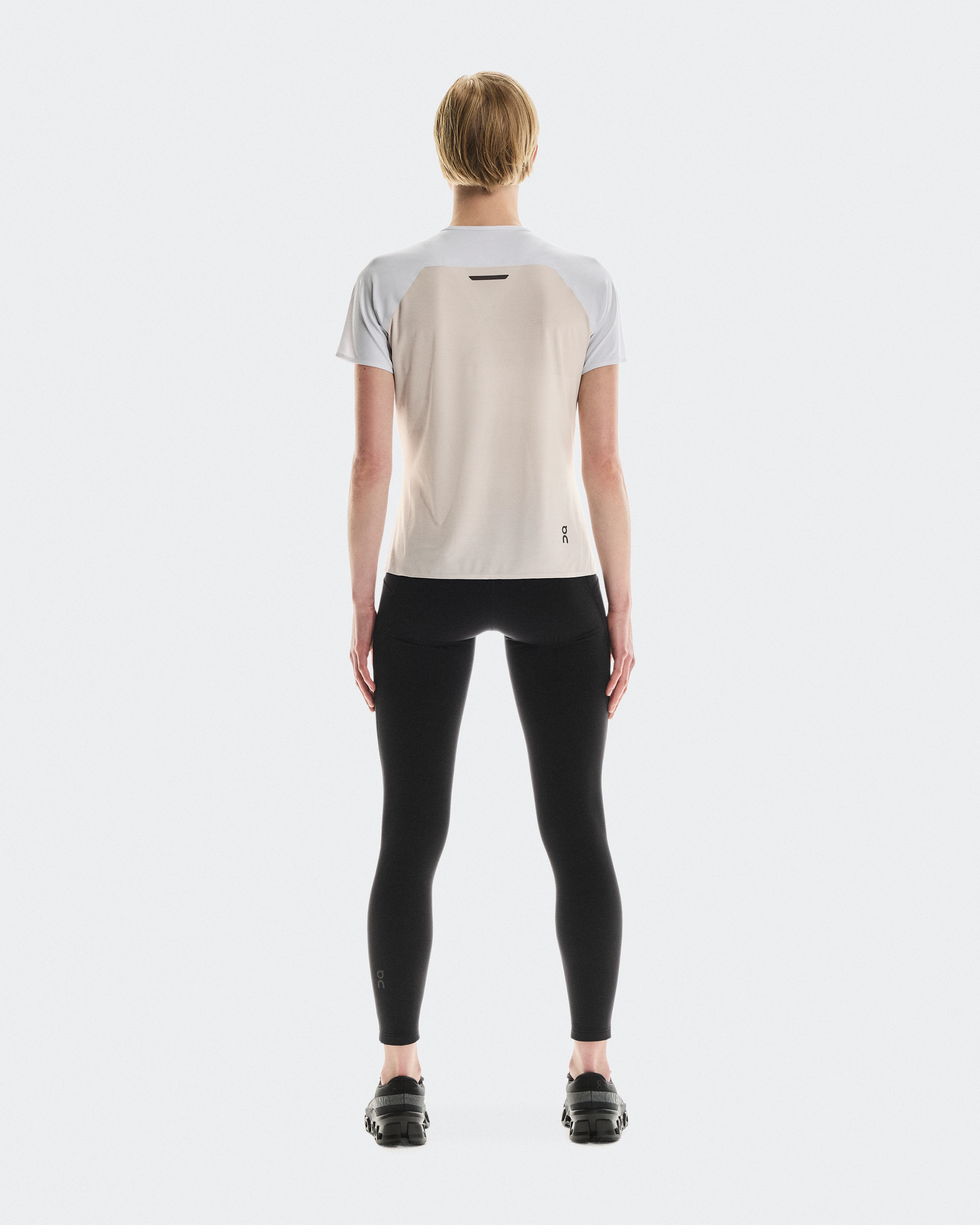 On Performance-T White & Silver Women Tops and t-shirts