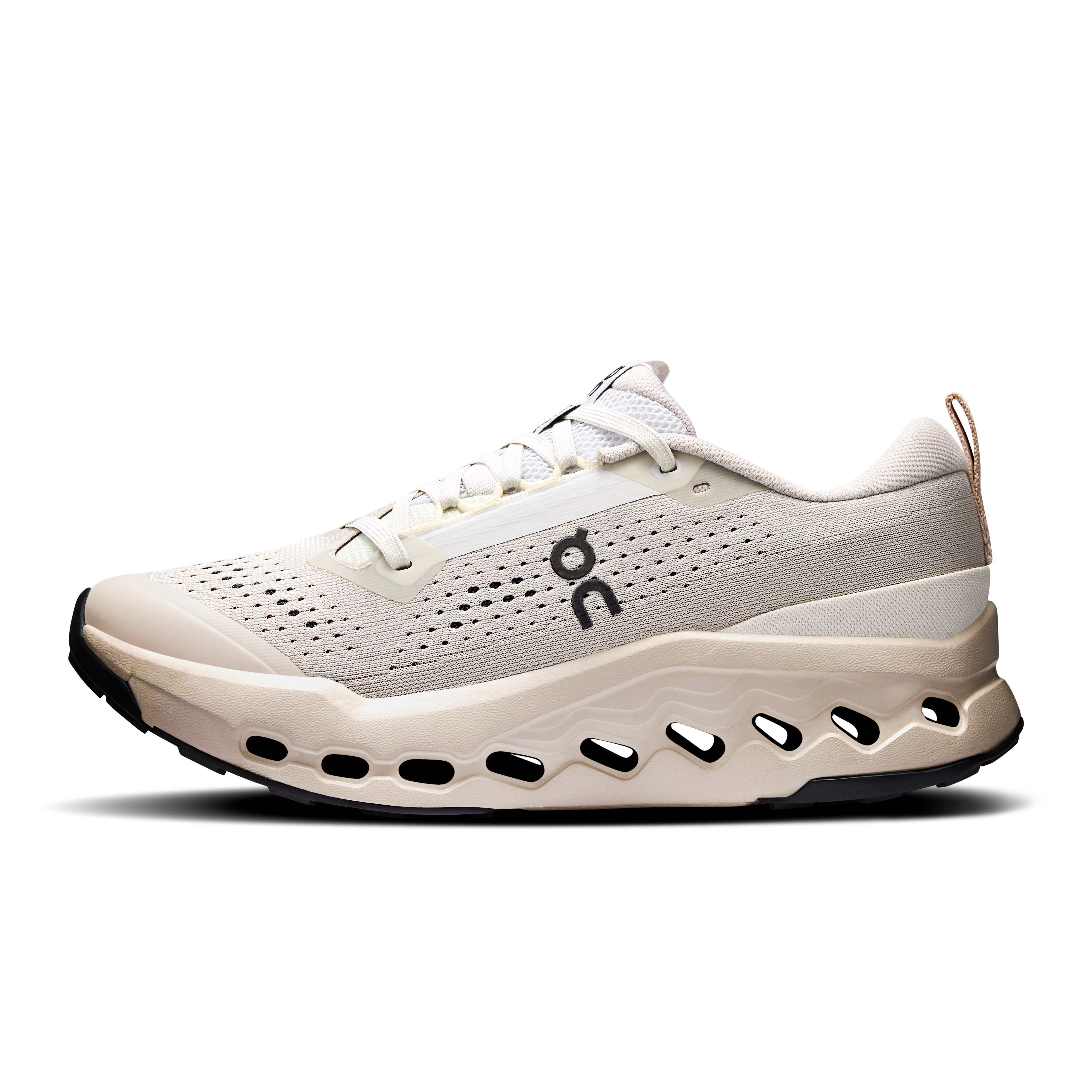 On Cloudsurfer Trail 2 Frost & Truffle Women Trail running Shoes
