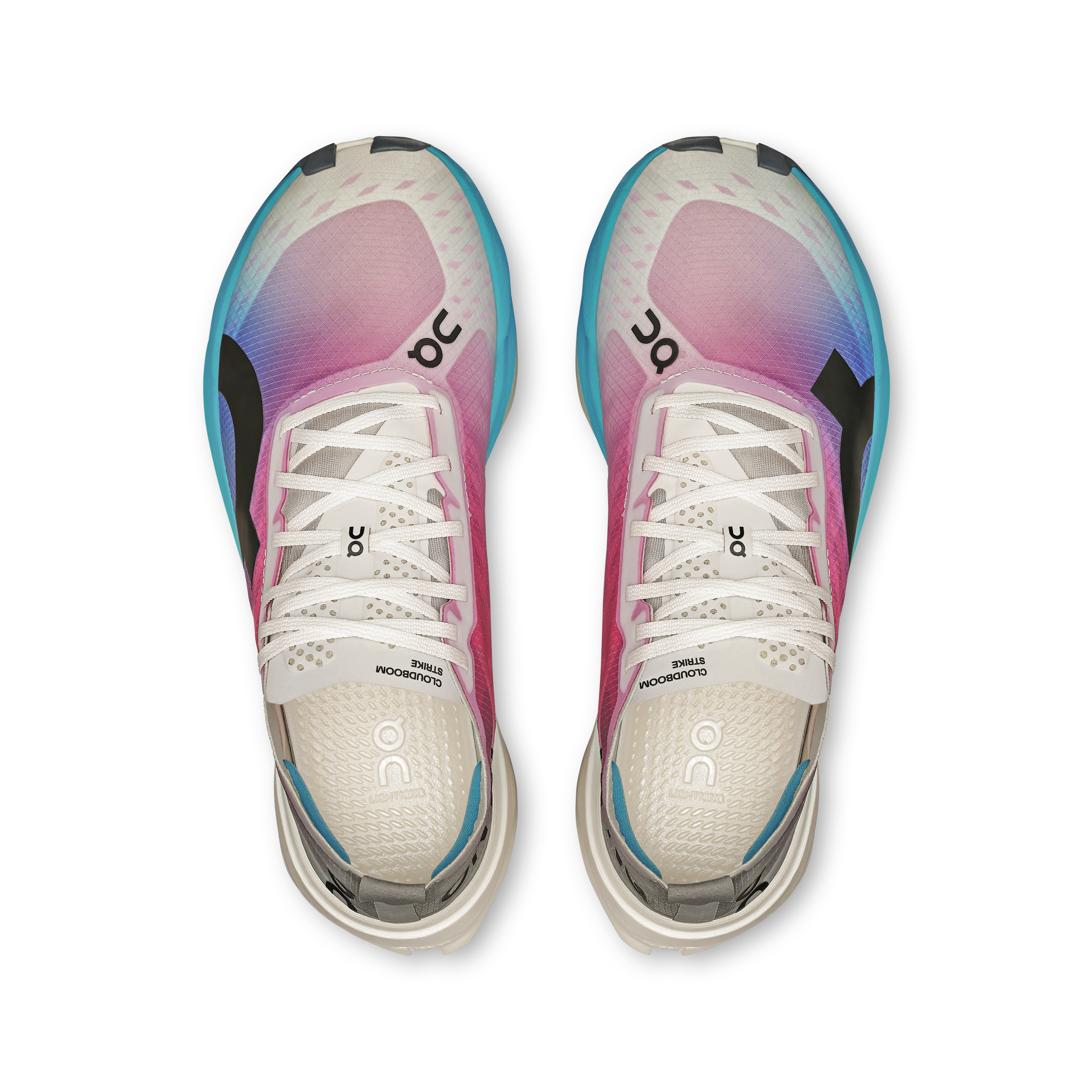 On Cloudboom Strike White & Horizon Women Road running Shoes