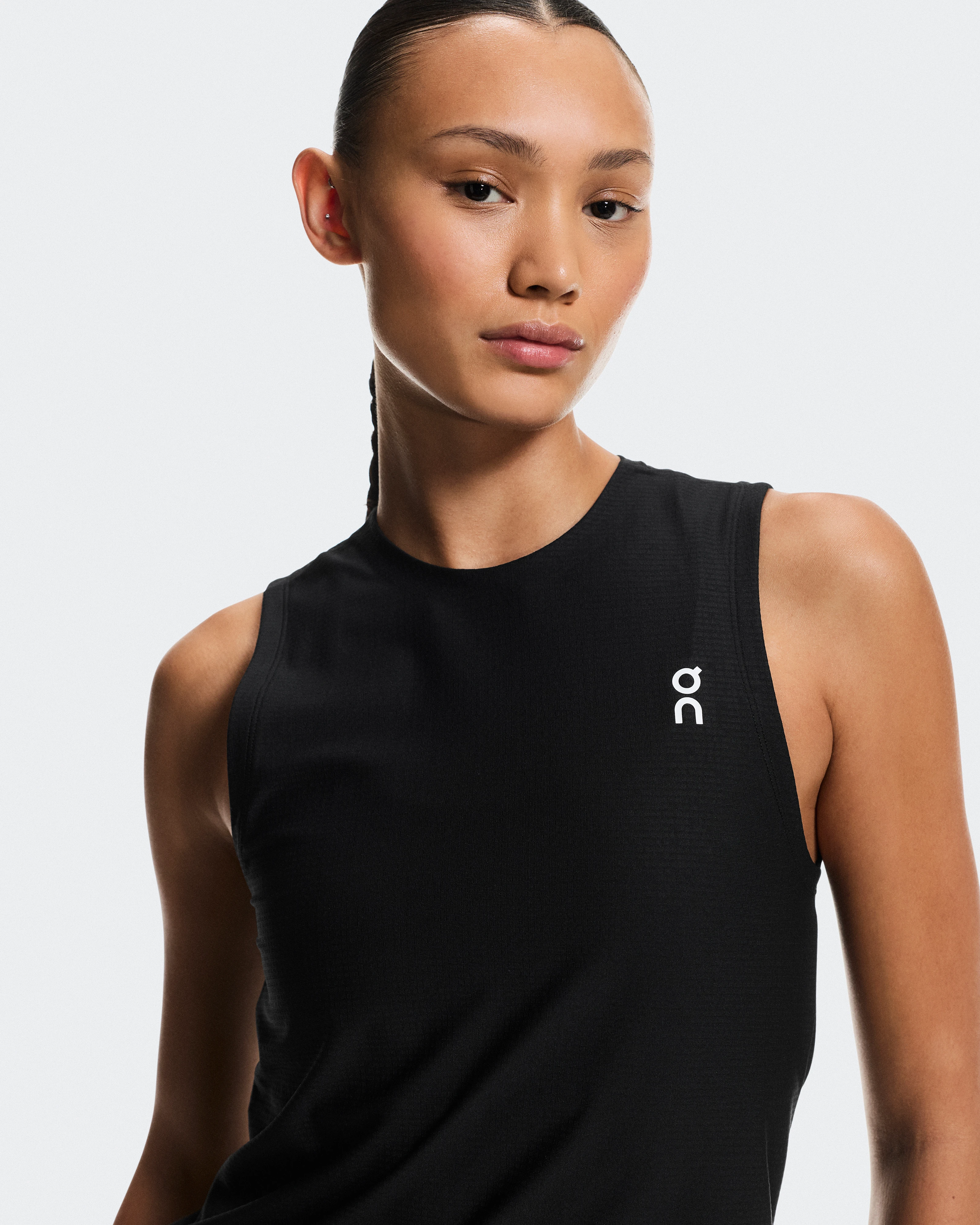 On Court Tank Black Women Tops and t-shirts