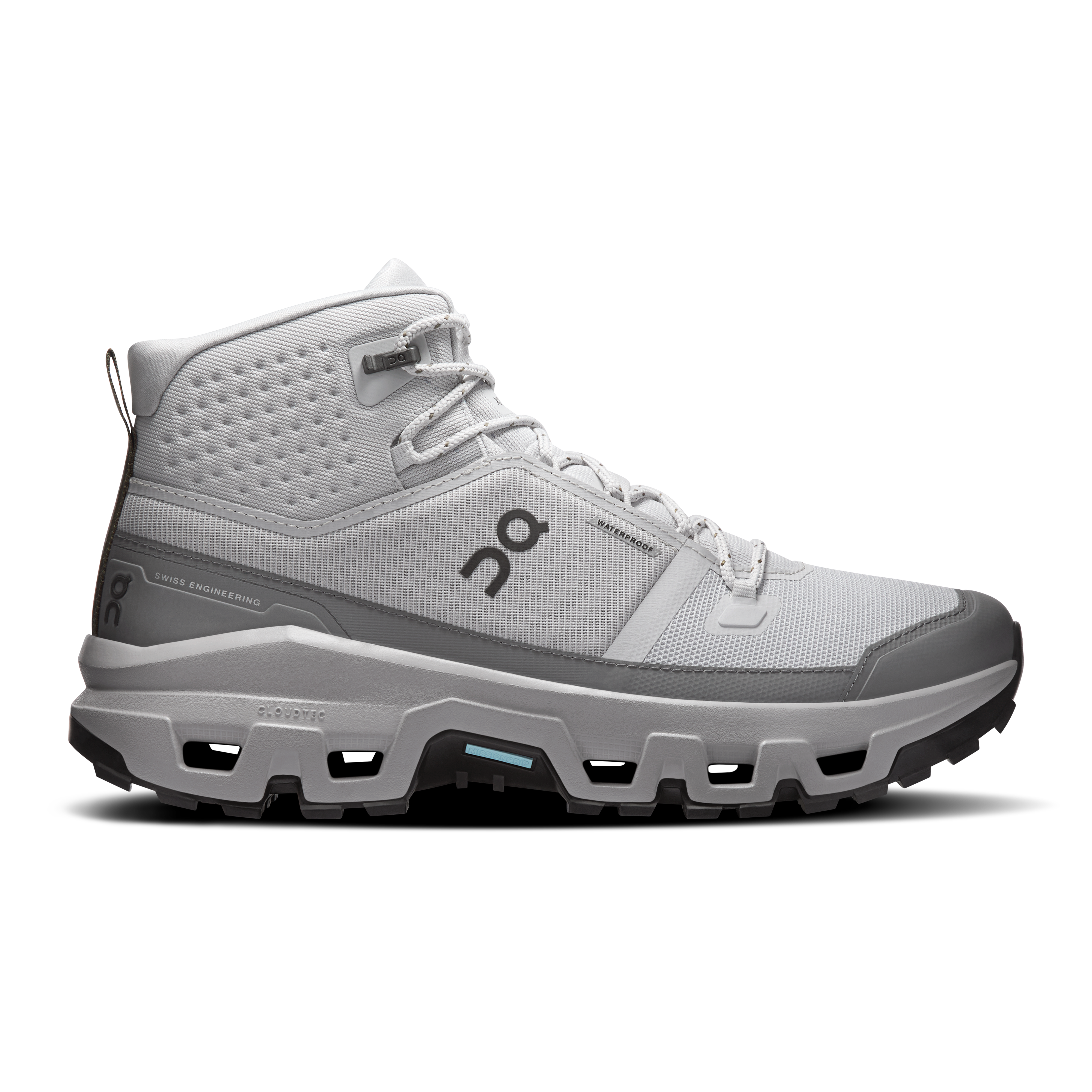Cloudrock Mid Waterproof Hiking Shoe in Glacier/Alloy