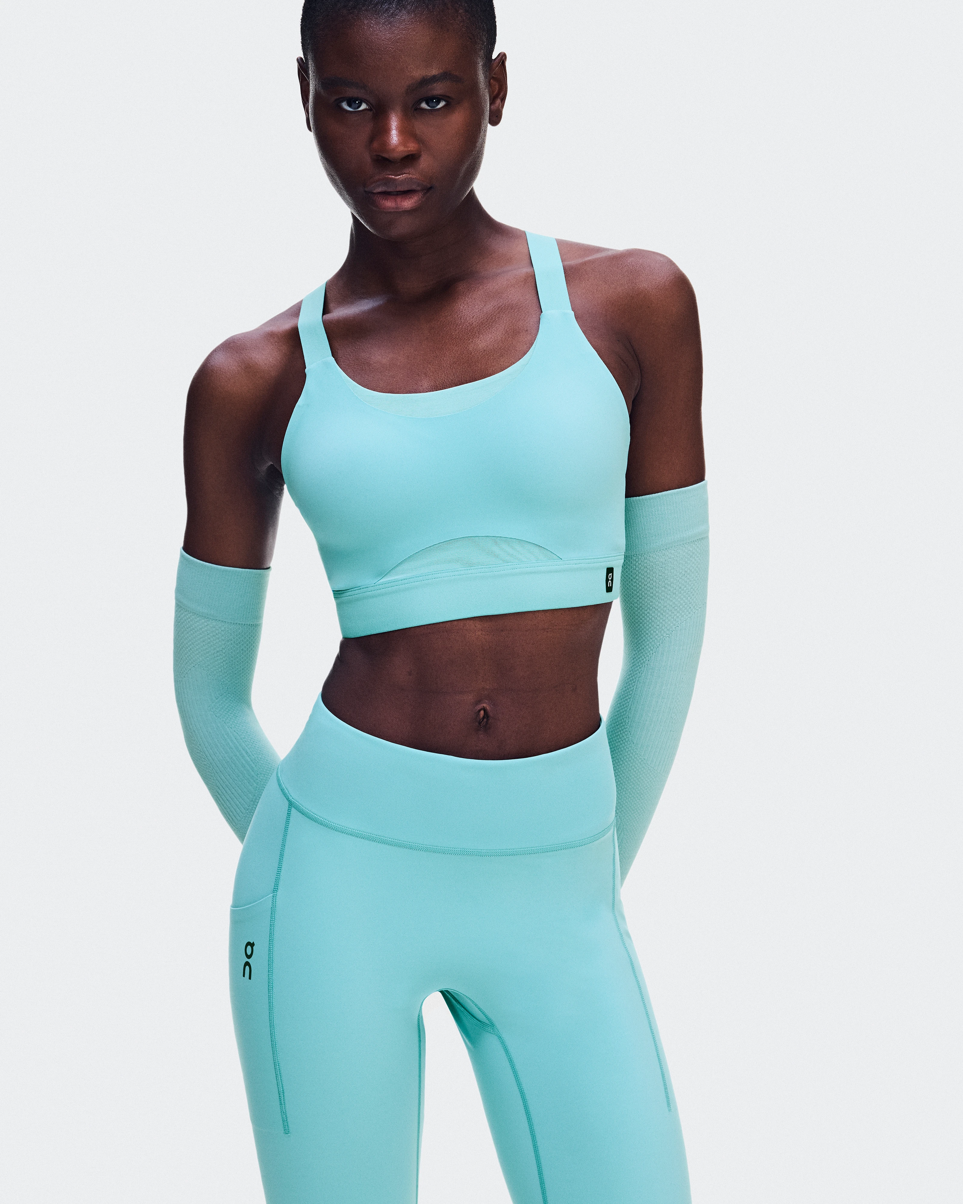 On Performance Bra Aquamarine Women Bras