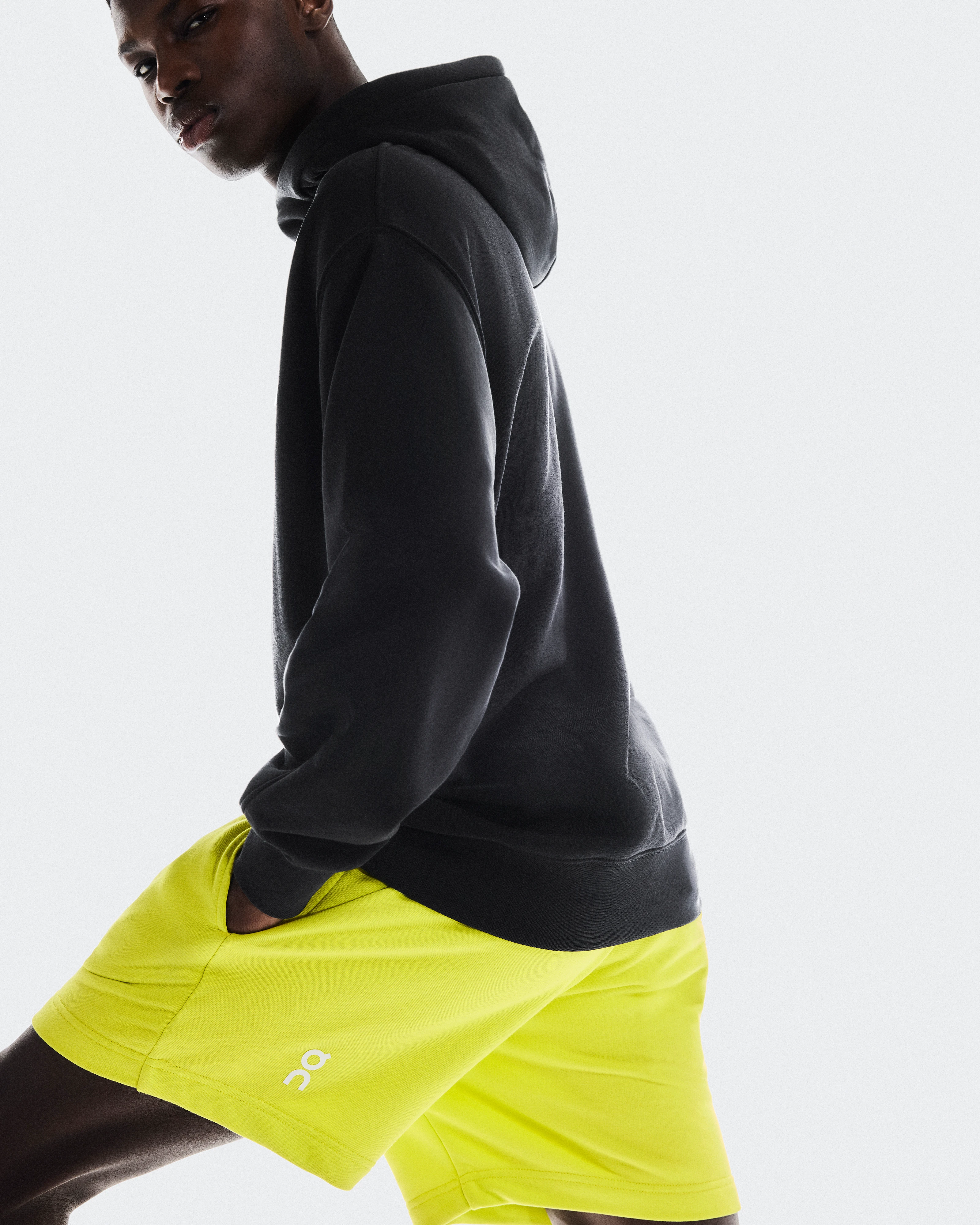 On Club Shorts Lime Men Shorts