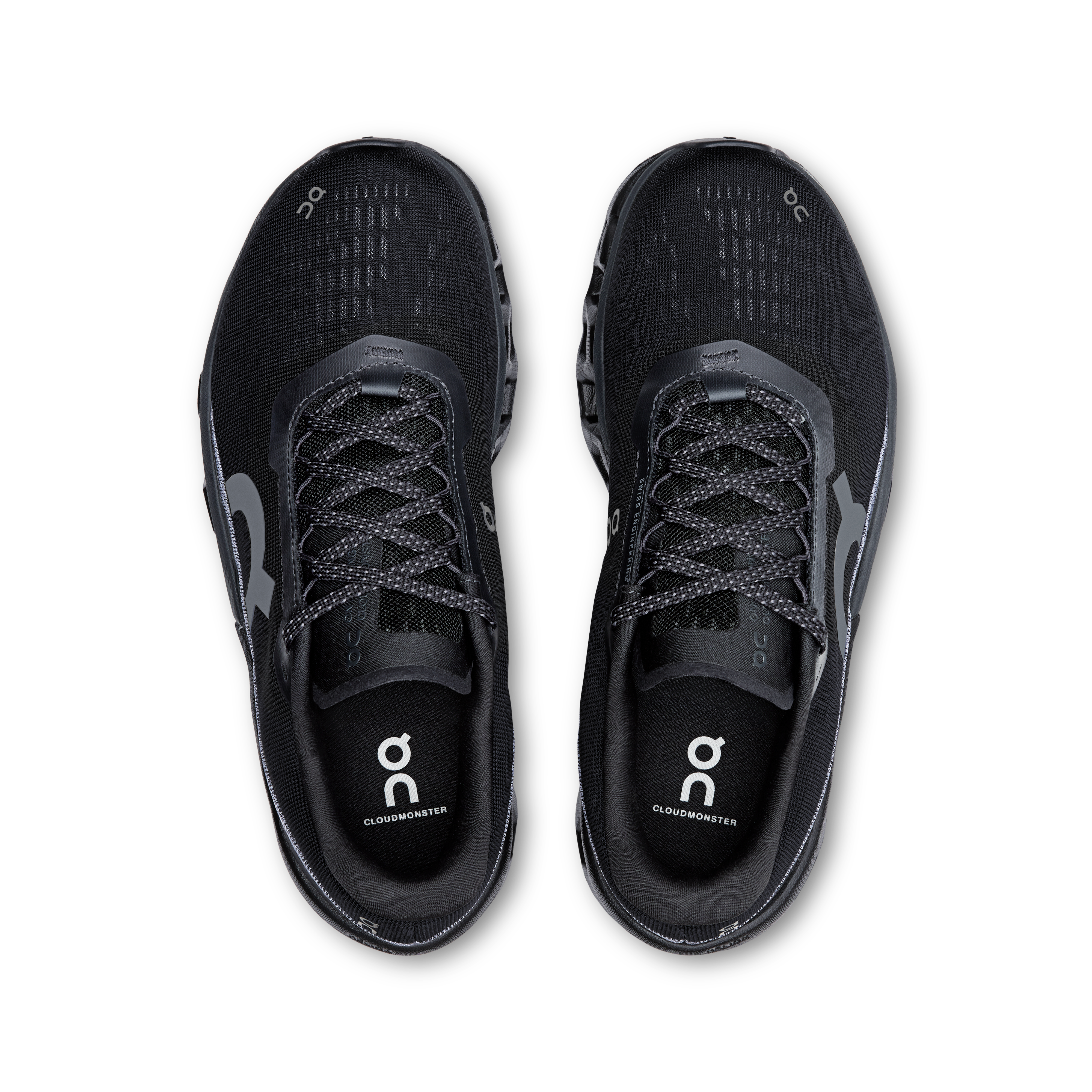 On Cloudmonster 2 Black & Eclipse Women Road running Shoes