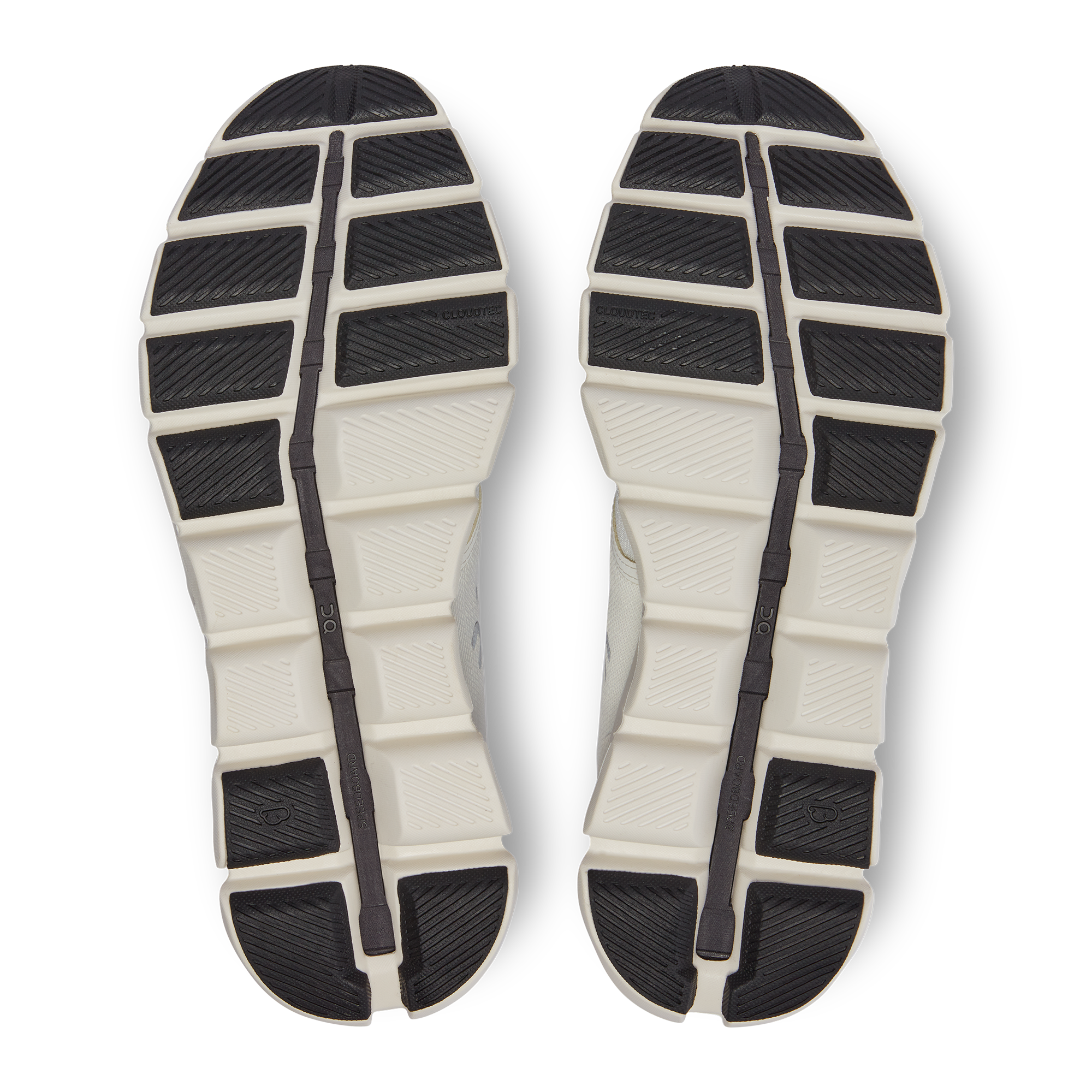 On Cloud X 3 Ivory & Black Men Road running Shoes