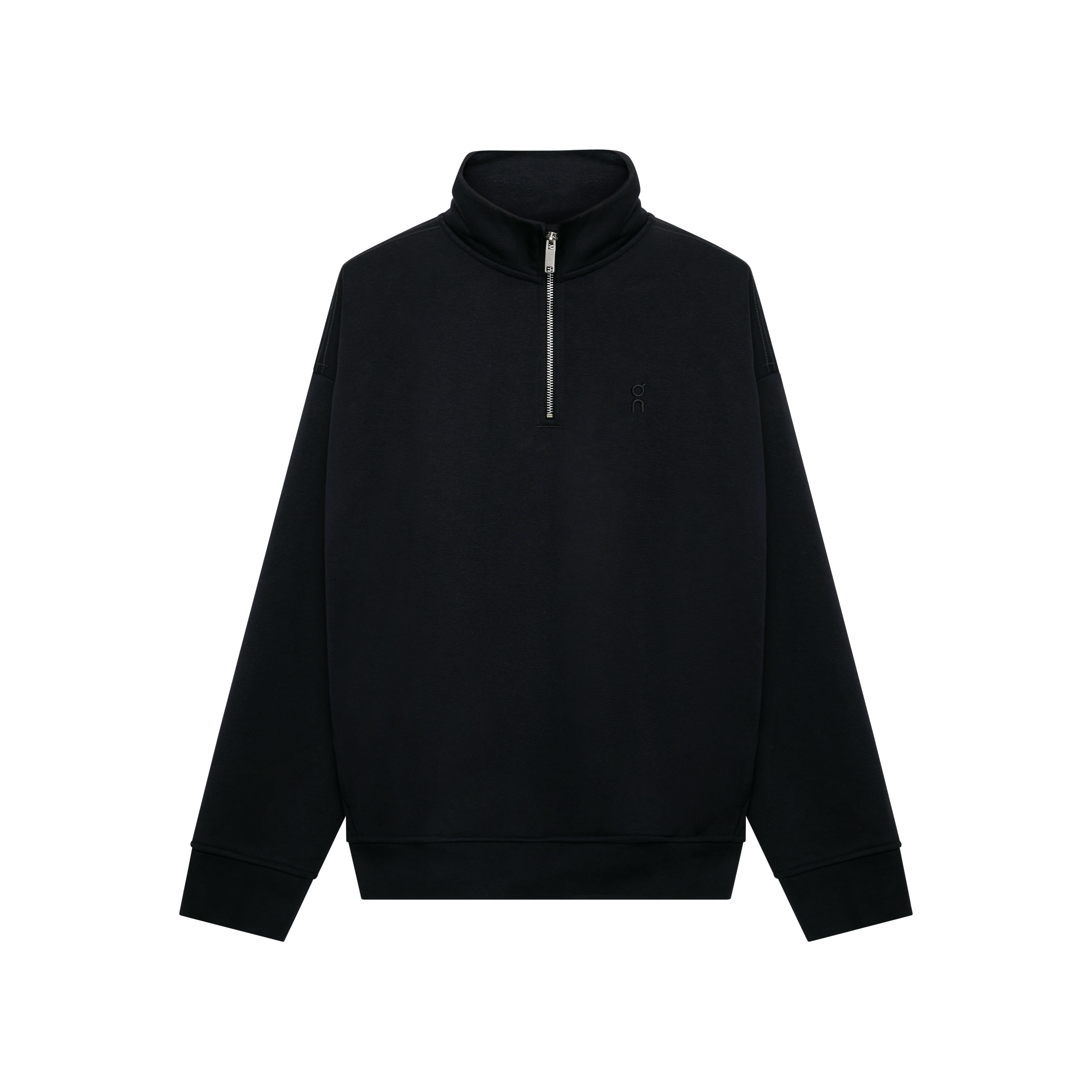 Club Collective 1/4 Zip Sweater in Black