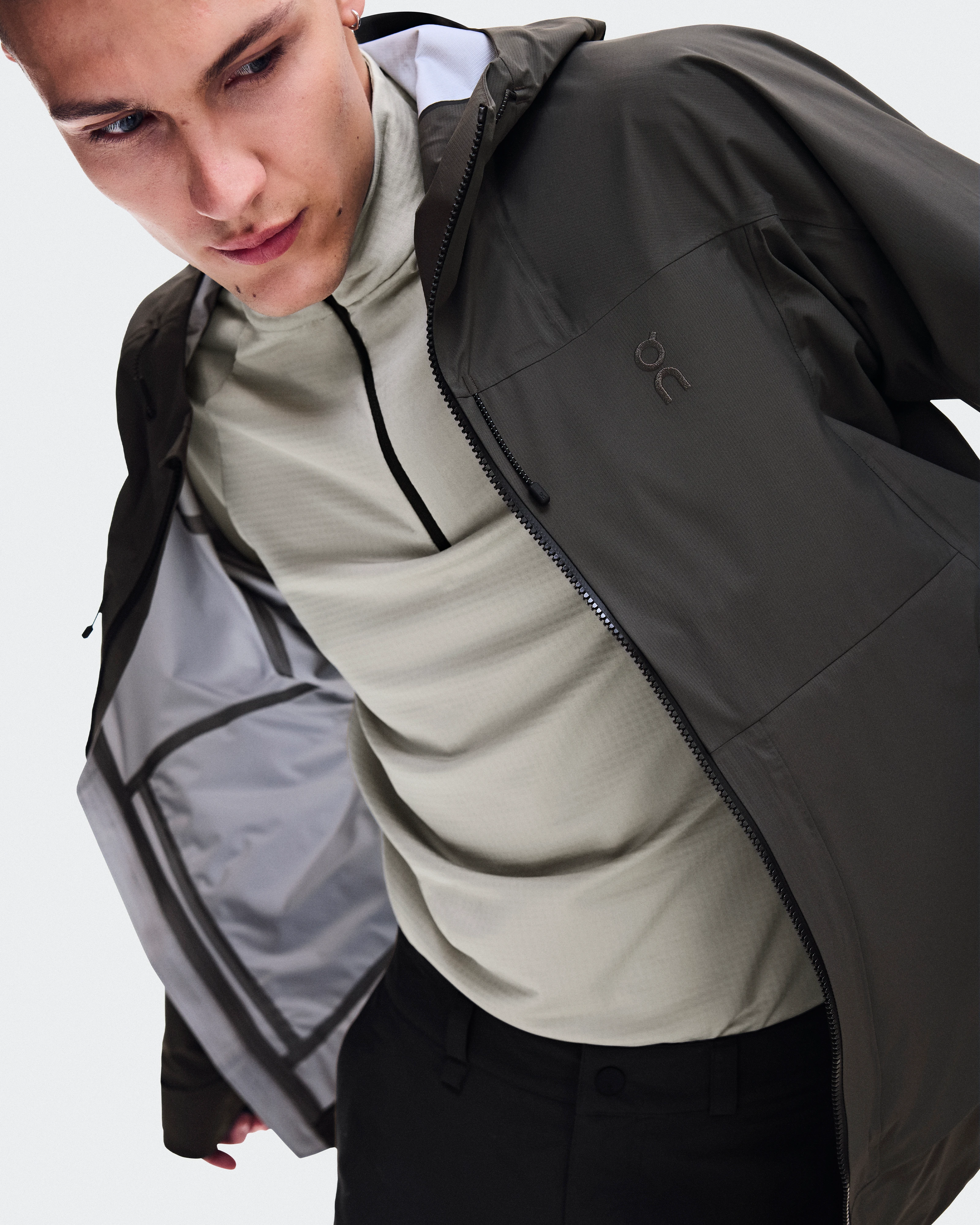 On Ascent Jacket Espresso Men Jackets