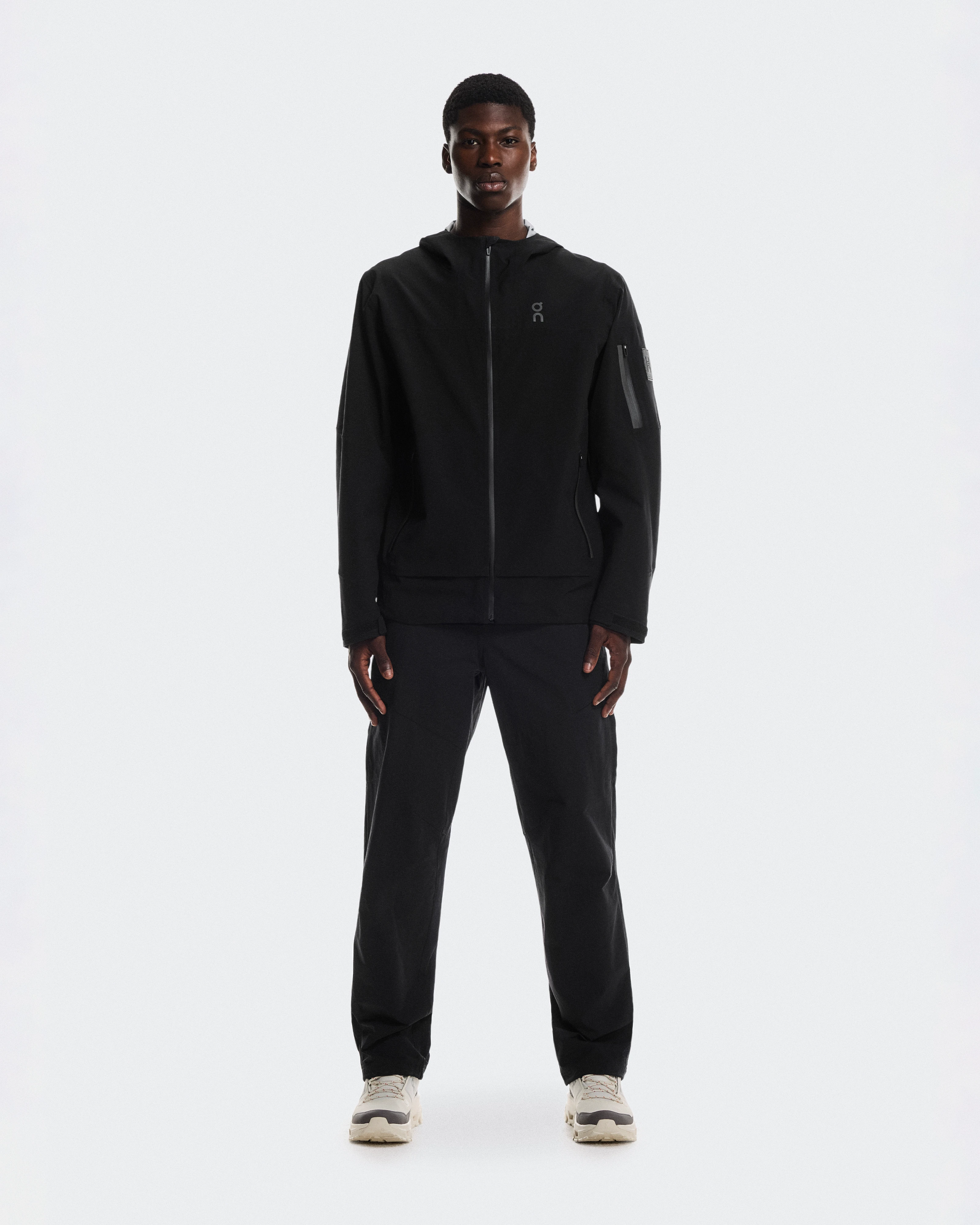 On Trek Jacket Black Men Jackets