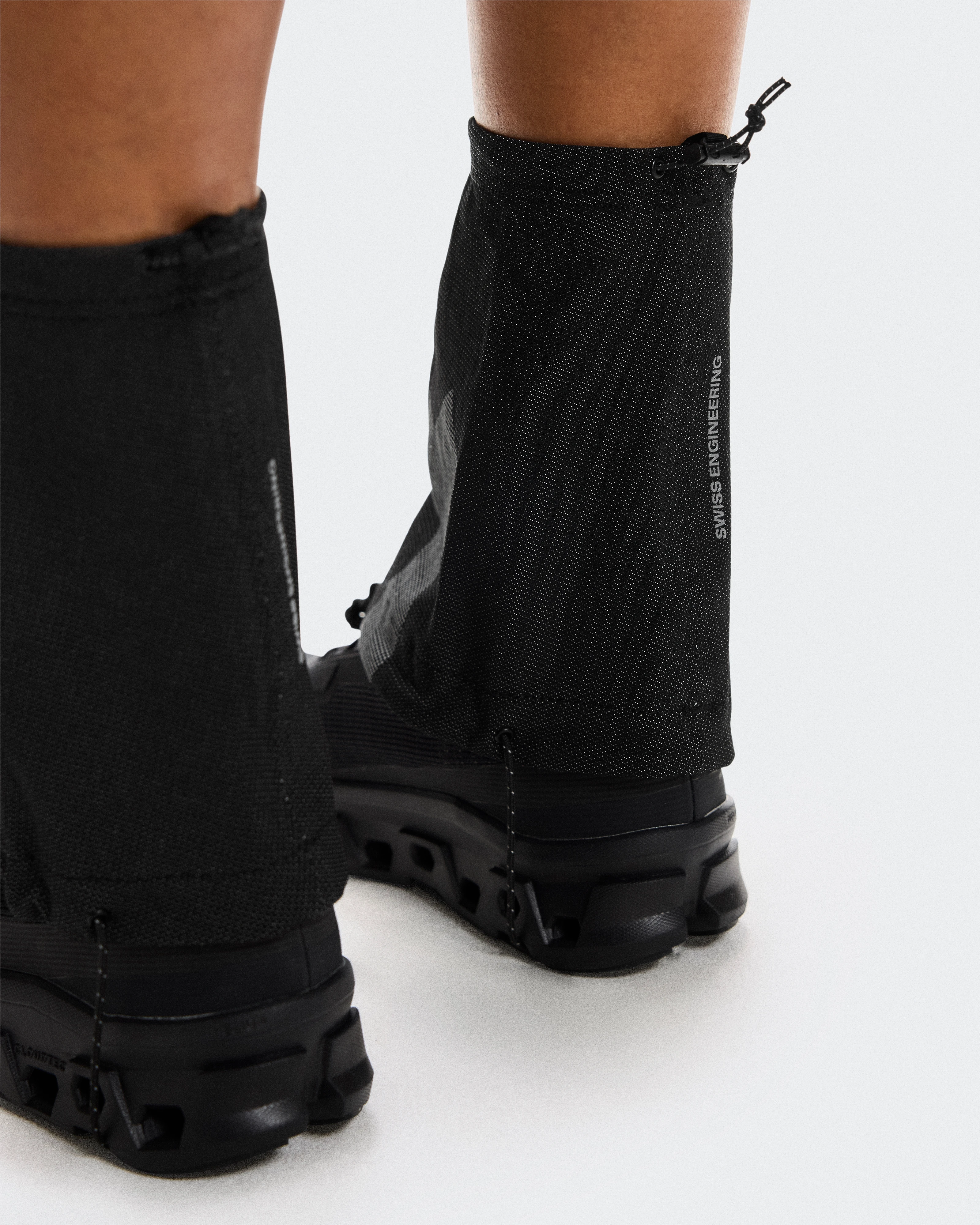 On Trail Shoe Gaiter Black Unisex Shoe gaiters
