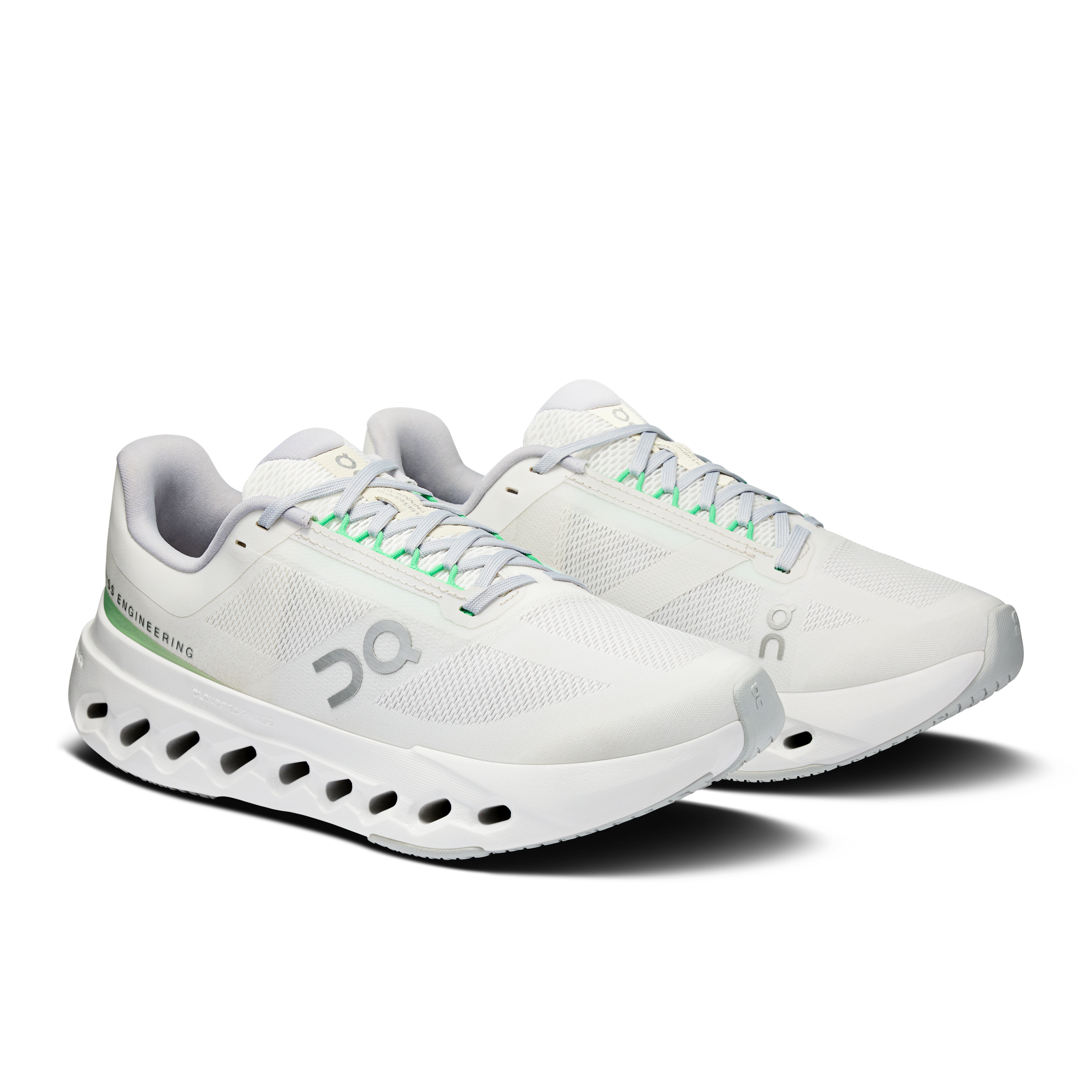 On Cloudsurfer Next Wide Ivory & White Women Road running Shoes
