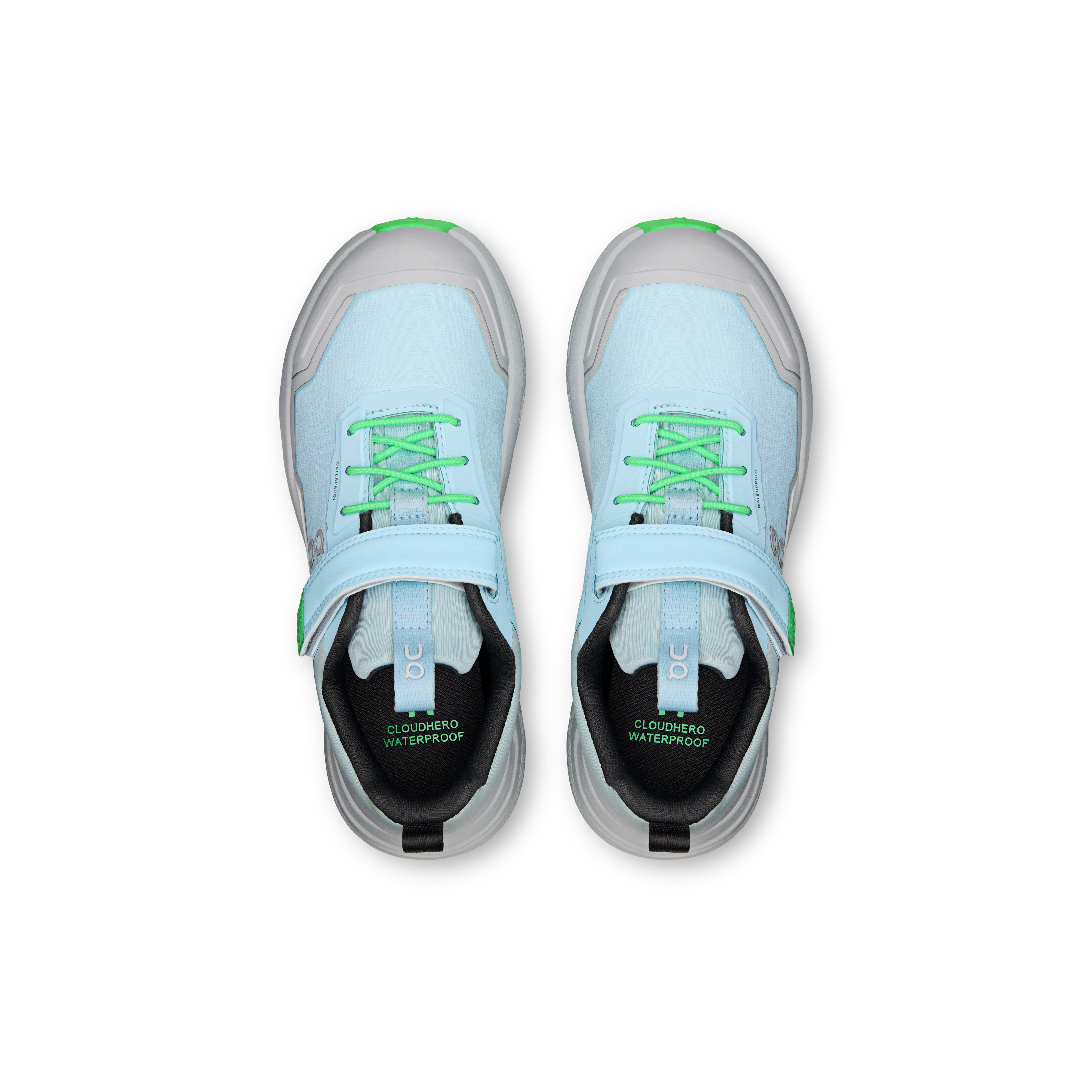 On Cloudhero Waterproof Topaz & Glacier Kids Active life Shoes