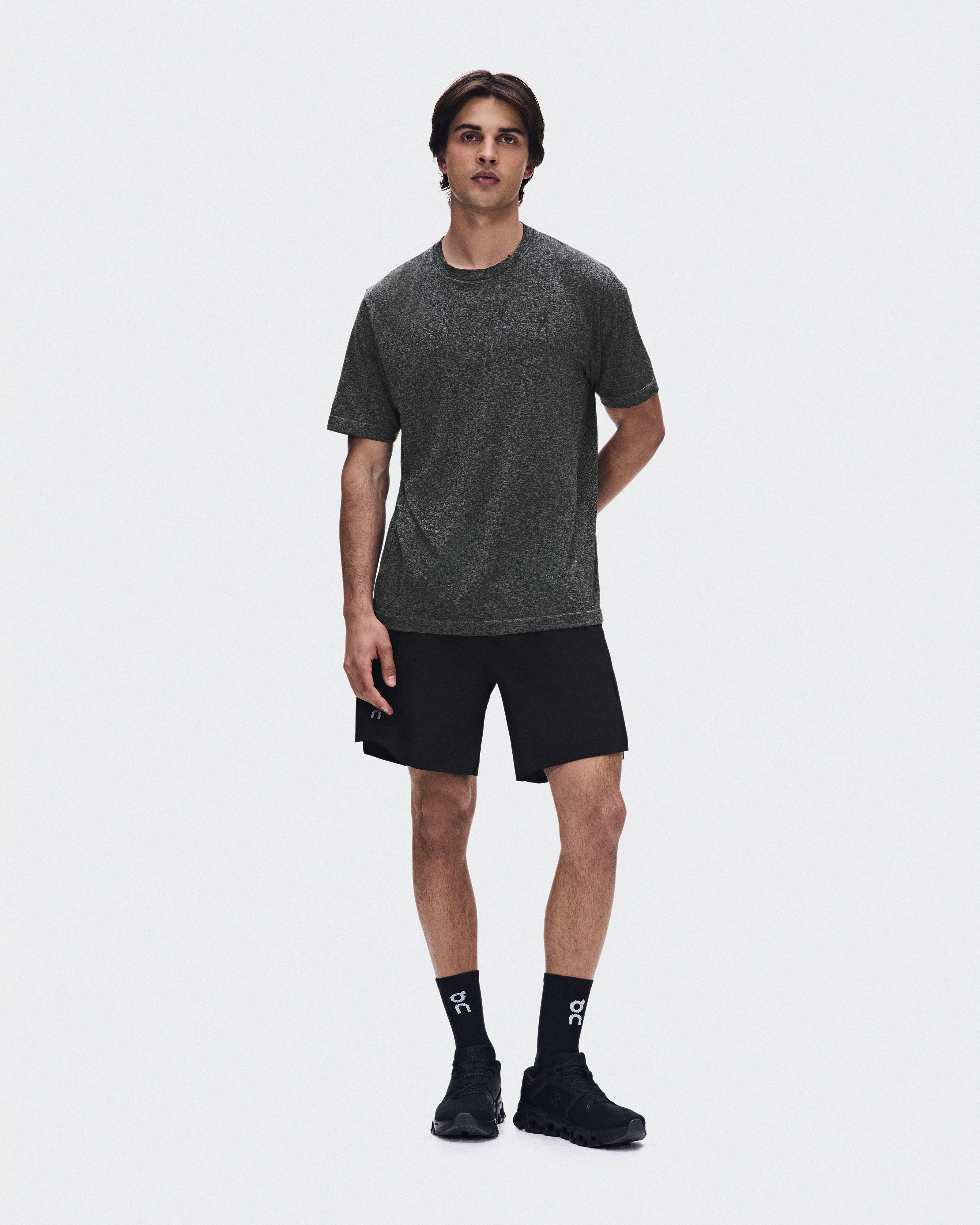 Train Shorts 7" in Black