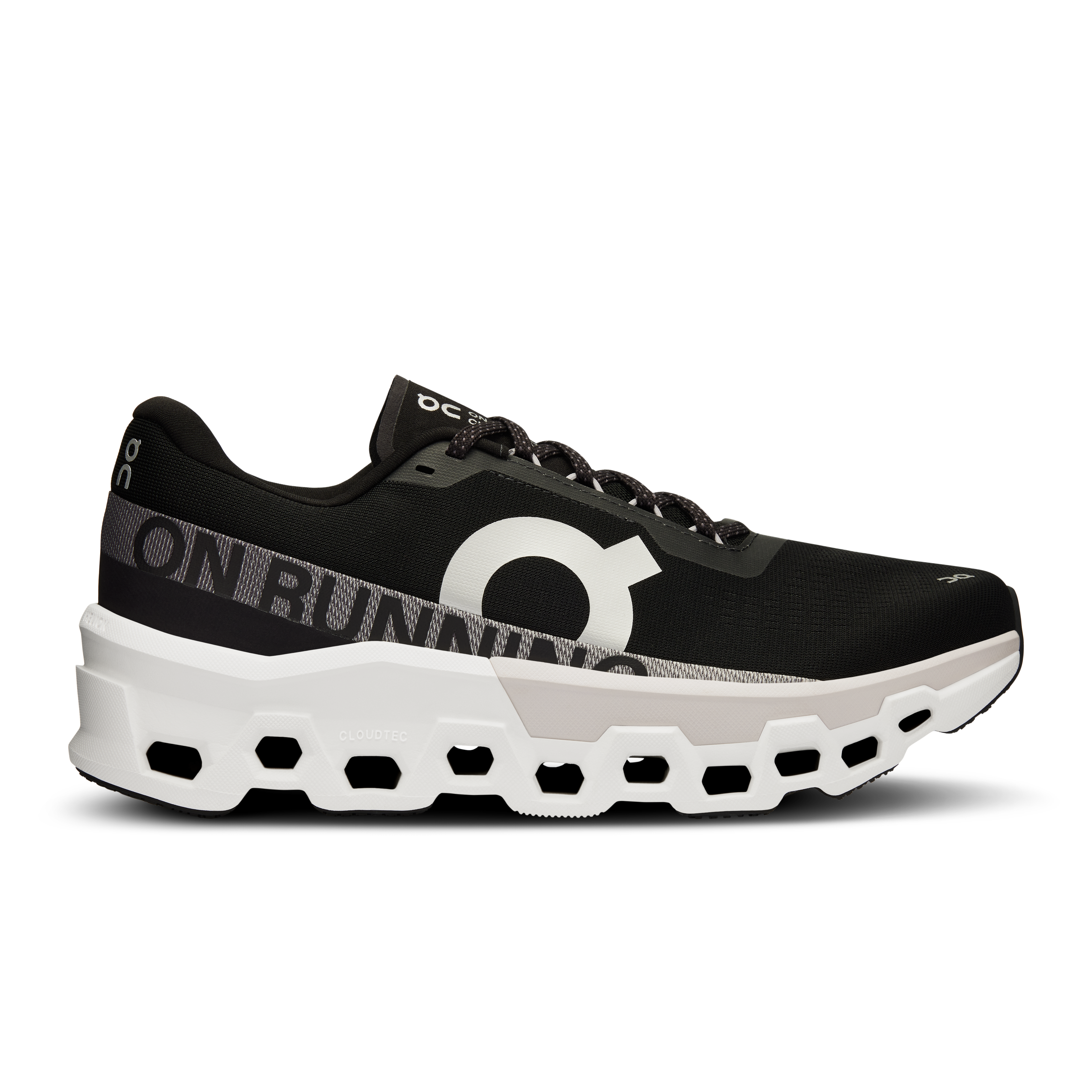 On Cloudmonster 2 Black & Frost Men – Road running, long runs, maximum cushioning Shoes
