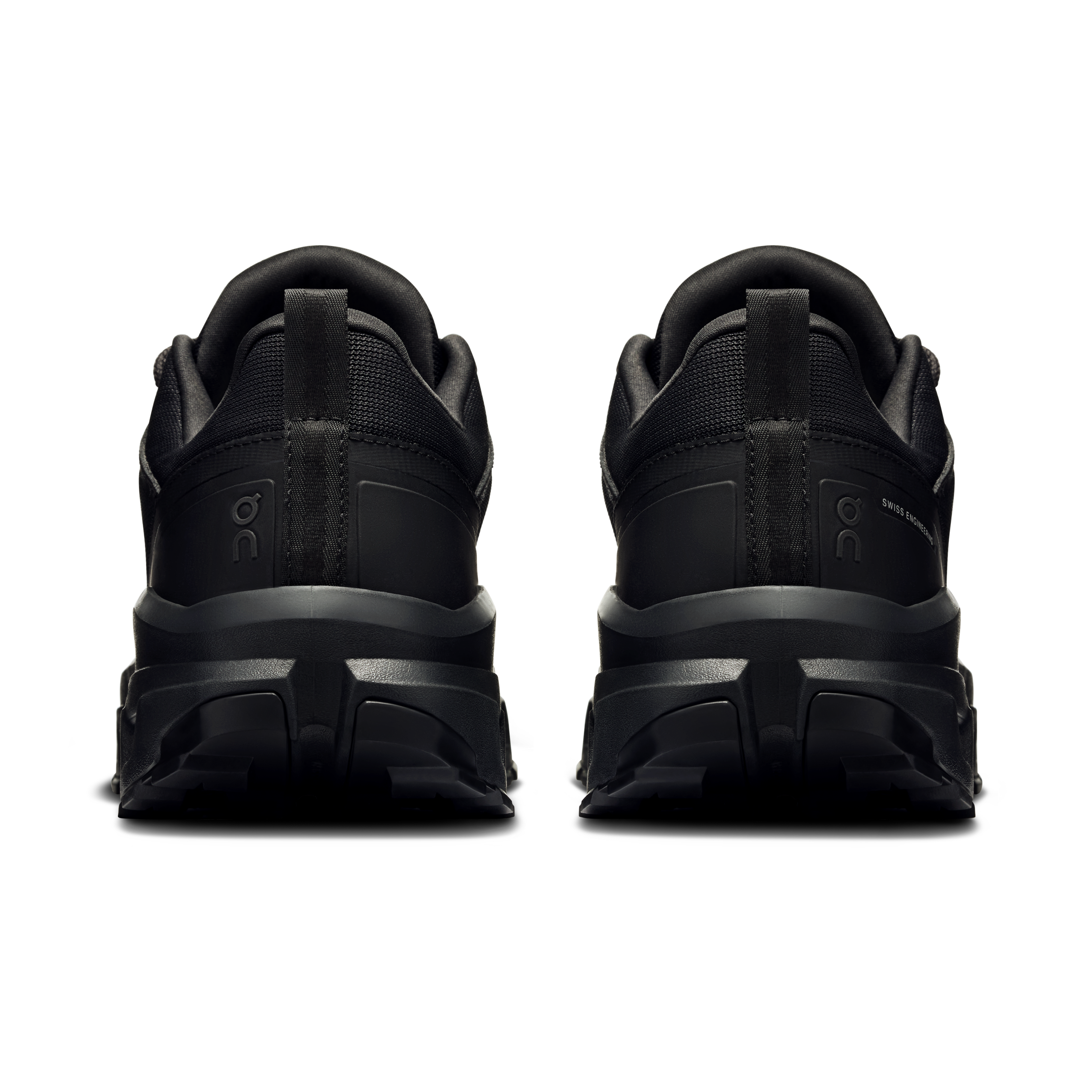 On Cloudrock Low Waterproof Black & Black Men Hiking Shoes