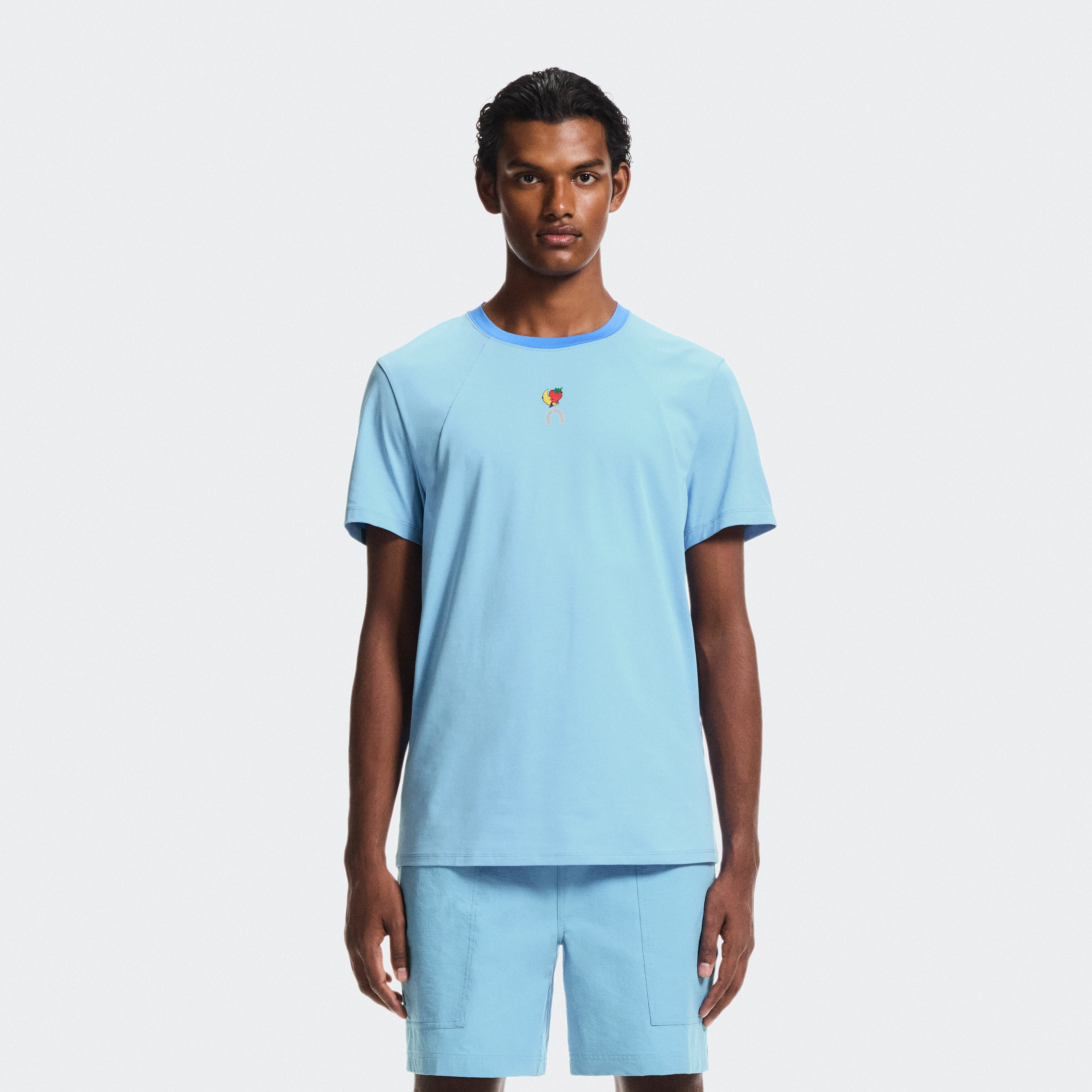 On Trek-T SHF Gourami & Ultramarine Men – All-climate hiking, walking Tops and t-shirts