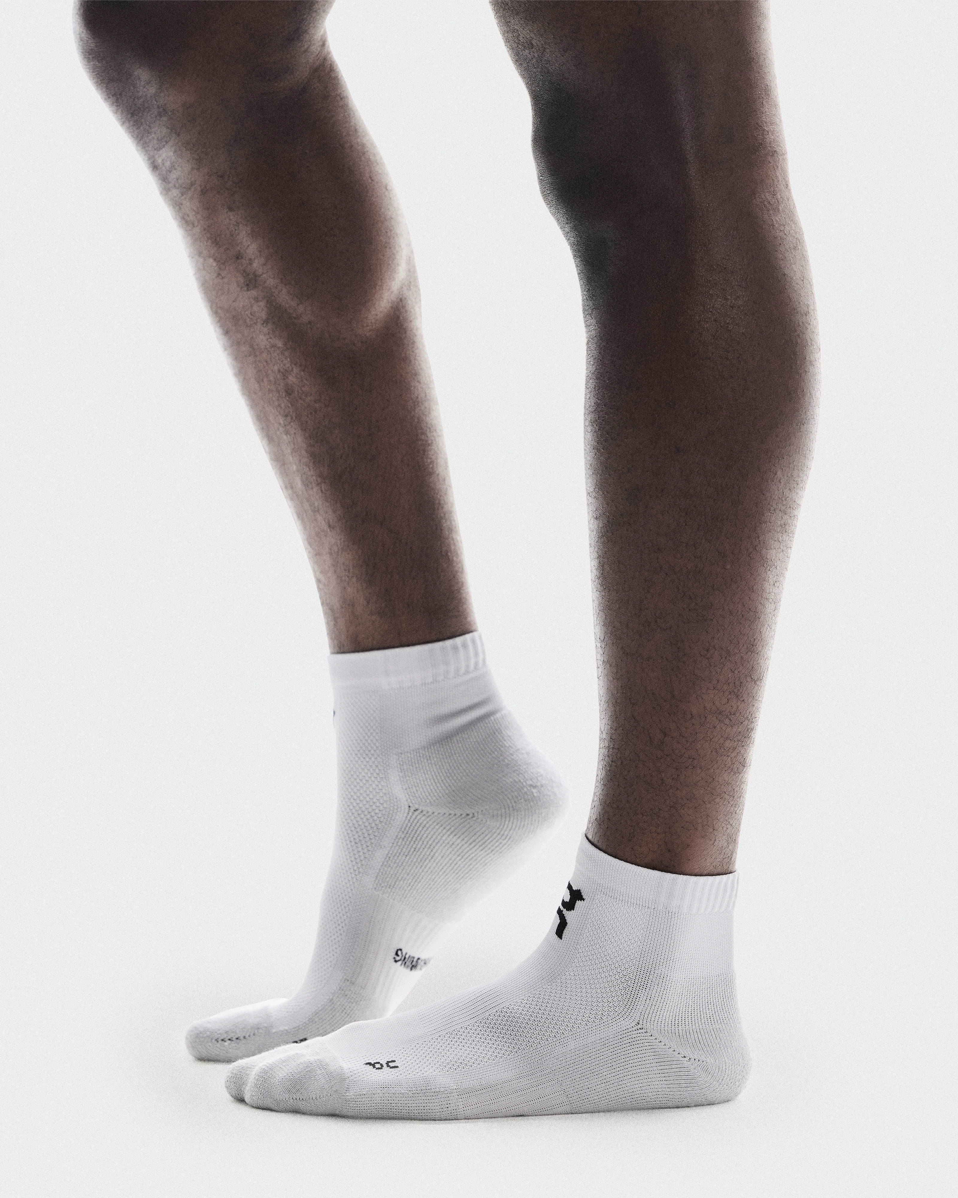 On Core Run Sock Mid 2P Glacier Unisex Socks