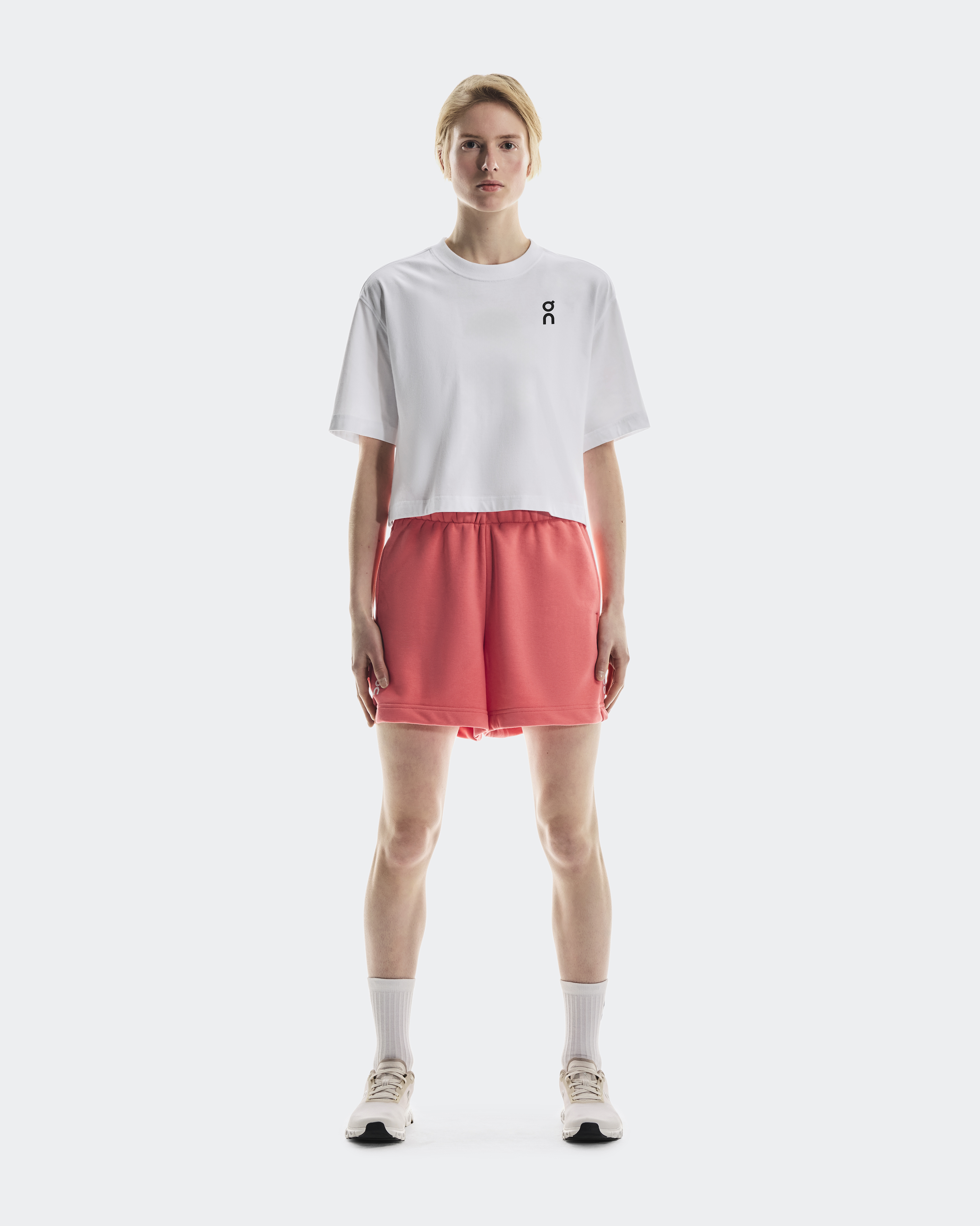 Club Boxy-T Shirt in White