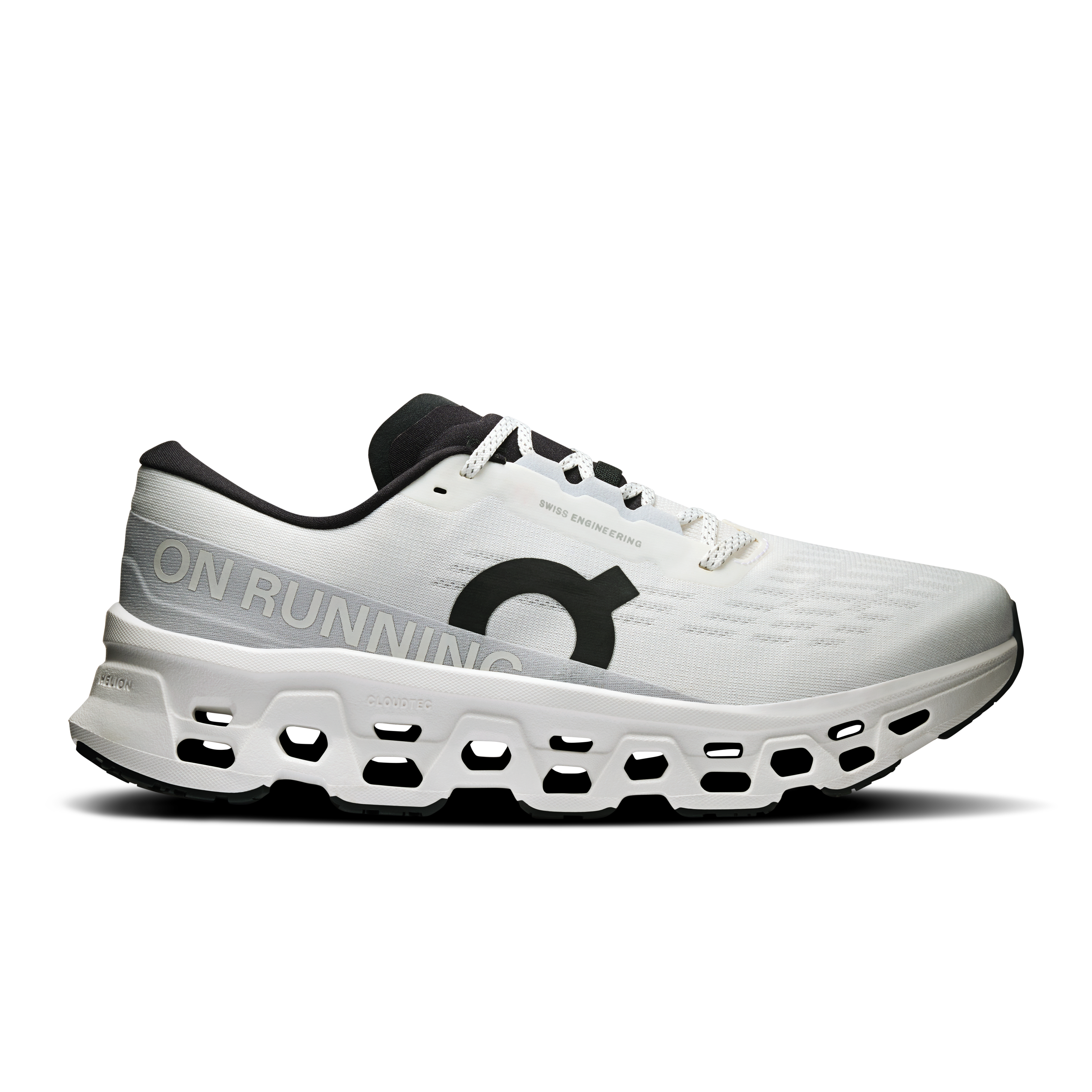 Cloudmonster 3 Road Running Shoe in White/White