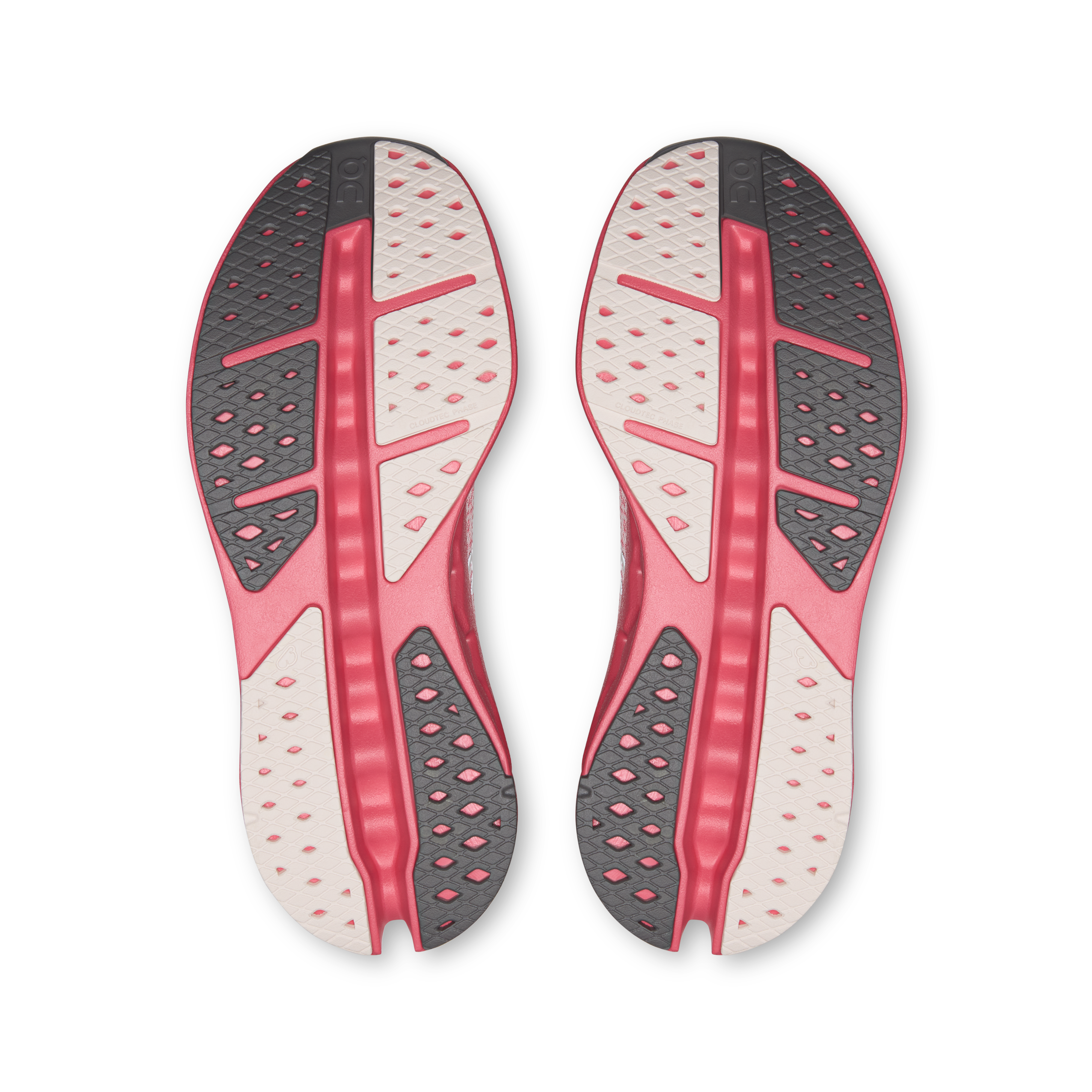 On Cloudsurfer Max White & Camellia Women Road running Shoes