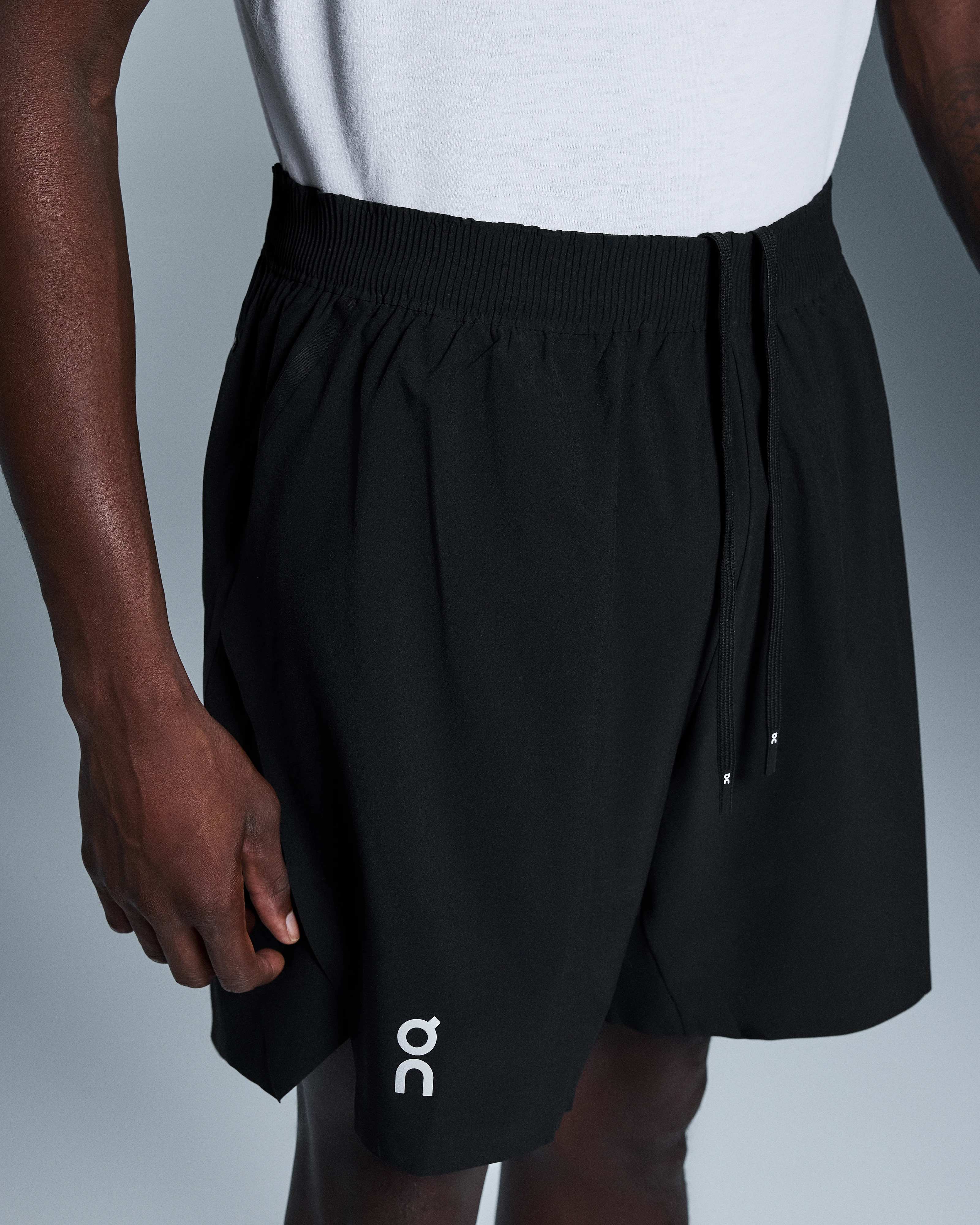 On 7" Core Shorts Black Men Shorts
