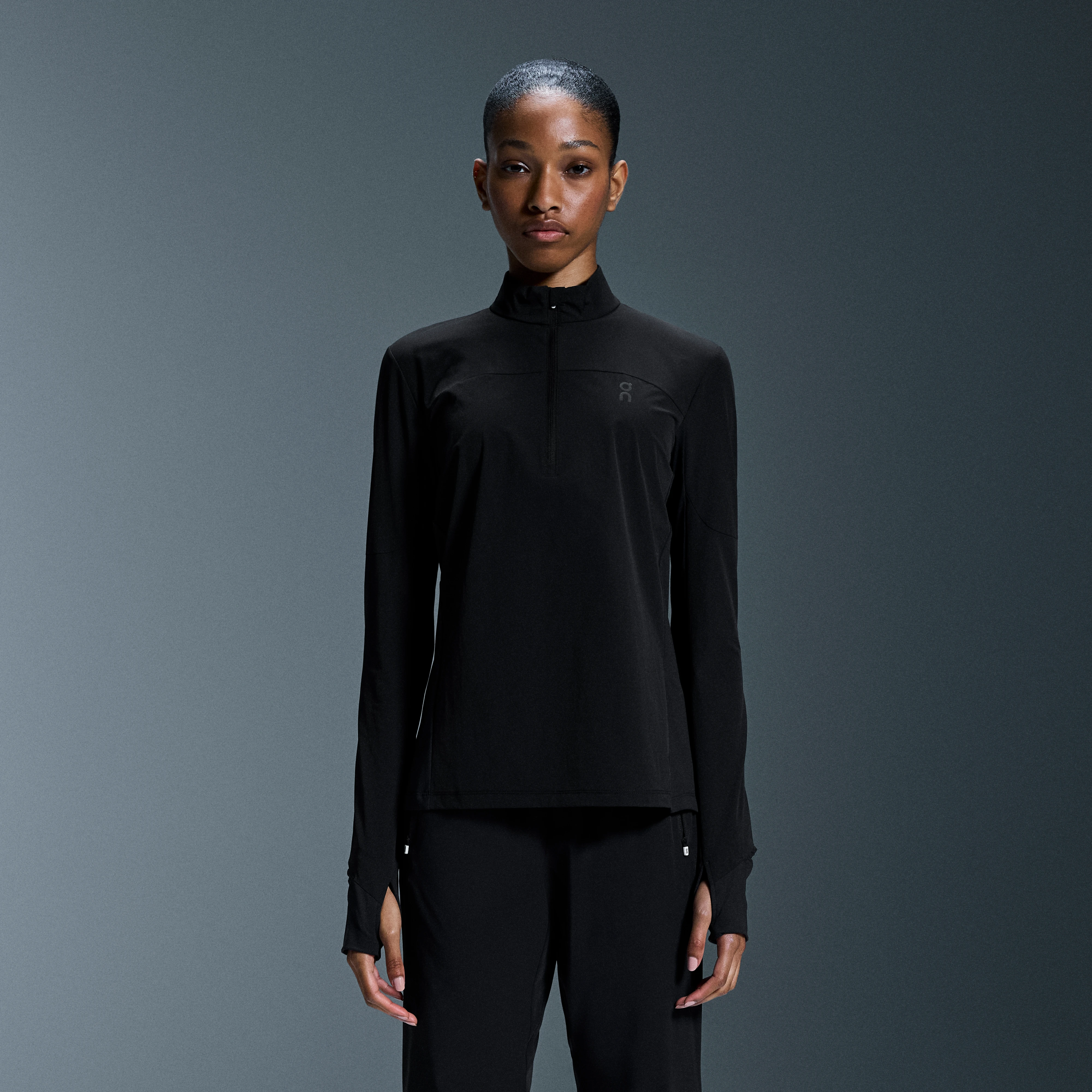 On Trail Breaker Black Women – Water-repellent, breathable, for wet weather running Hoodies and sweatshirts
