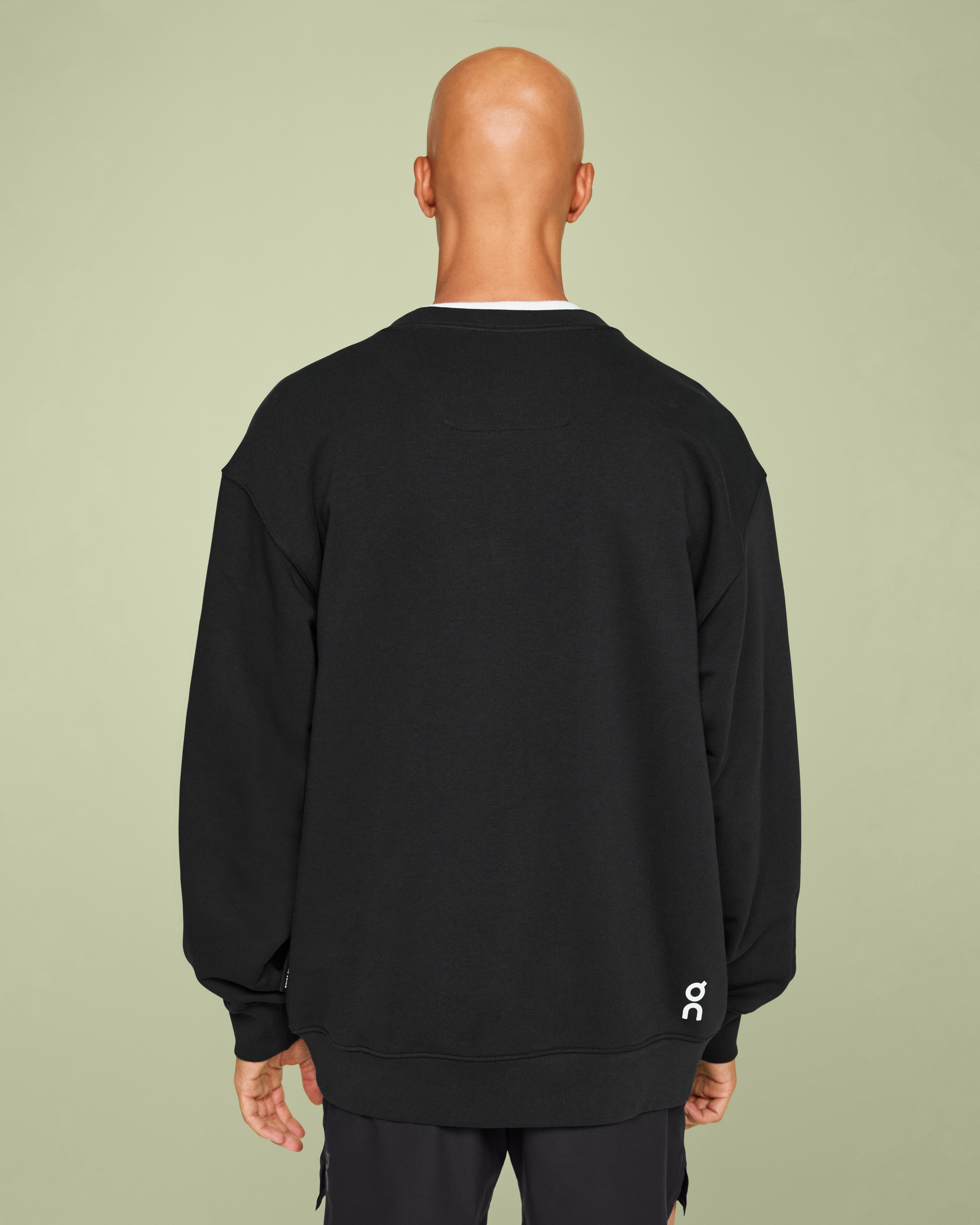 On Club Crew Black Men Hoodies and sweatshirts