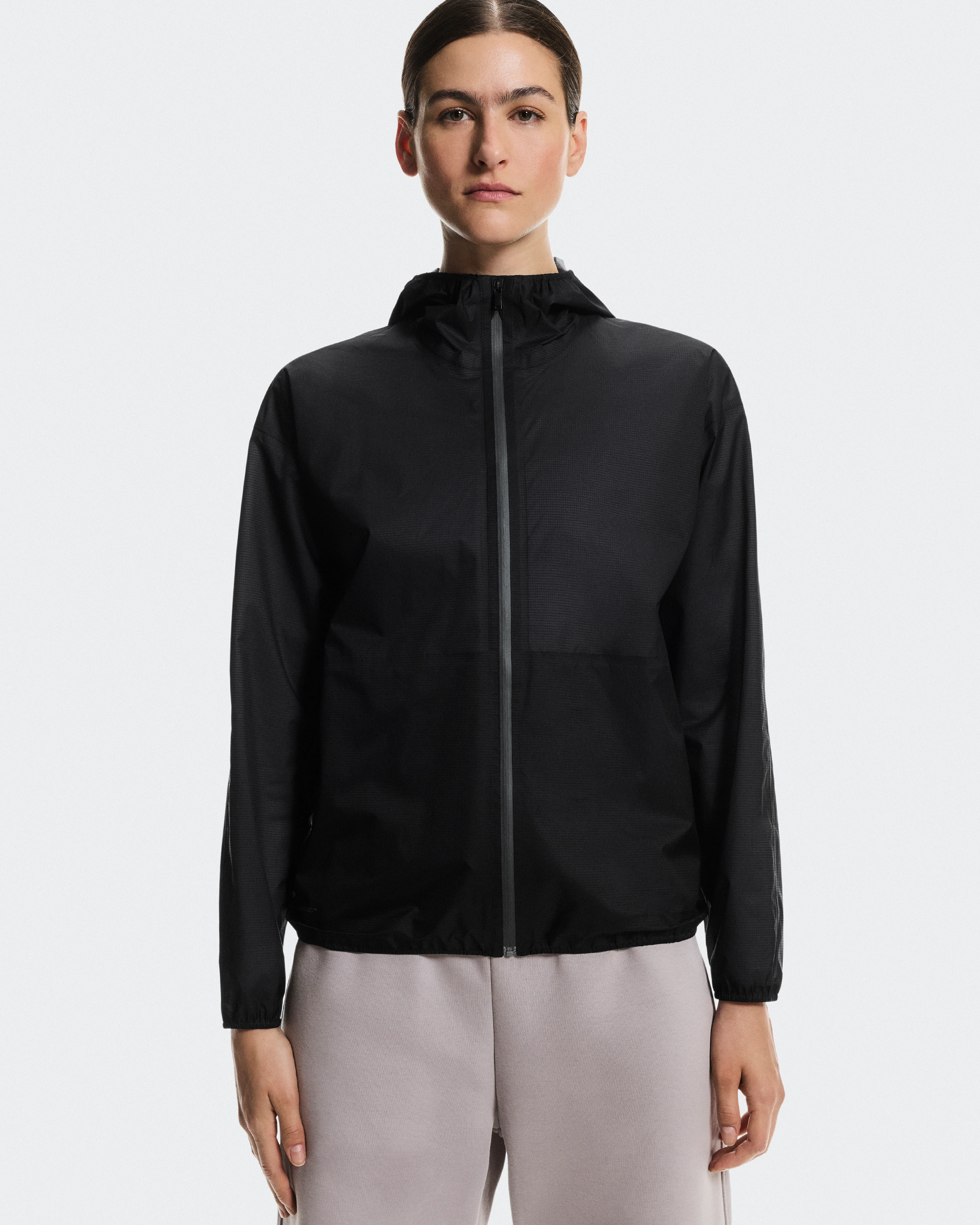On Explore Lightweight Waterproof Jacket Black Women Jackets