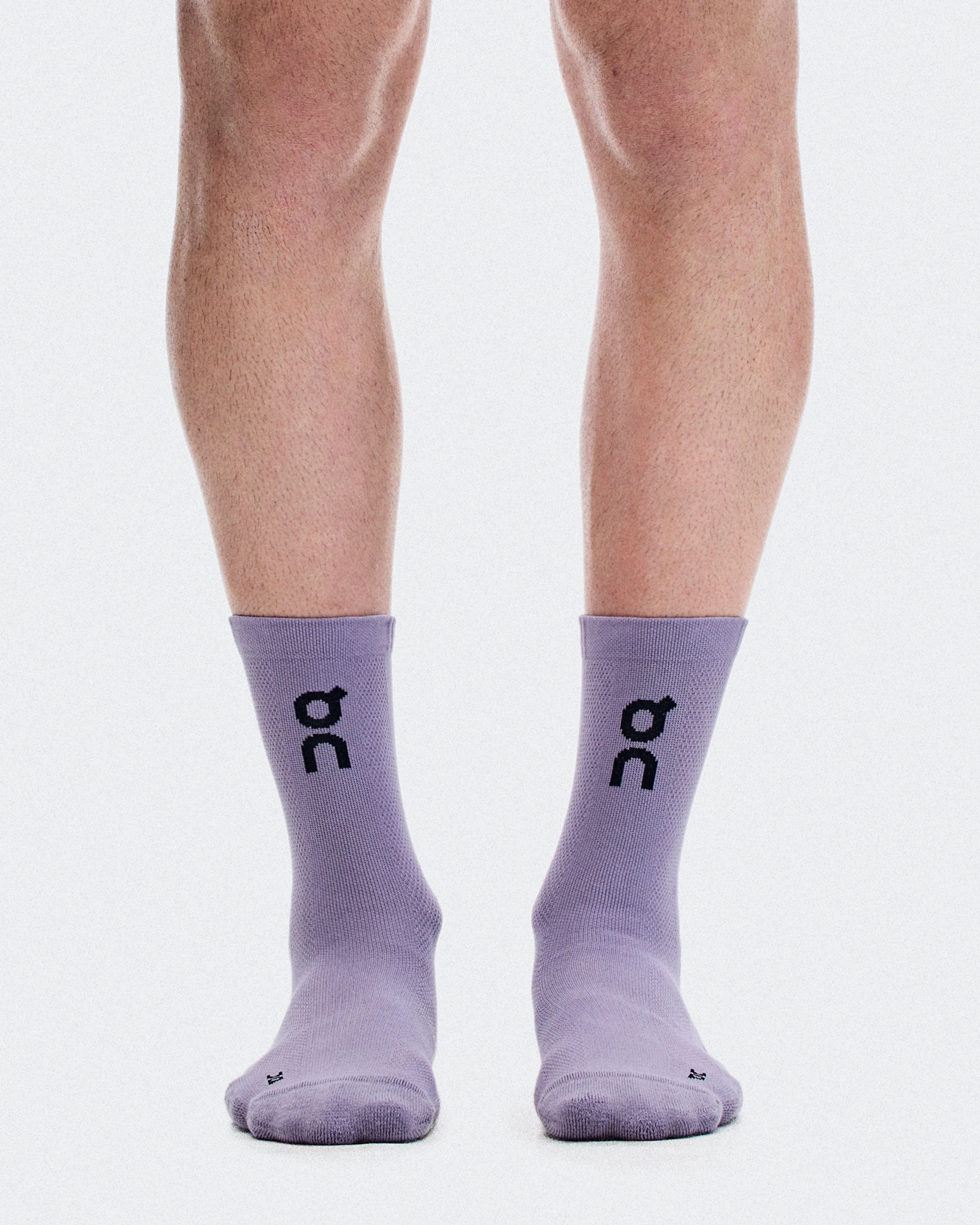 On Core Run Sock High 2P Foxglove & Mallow Unisex Socks