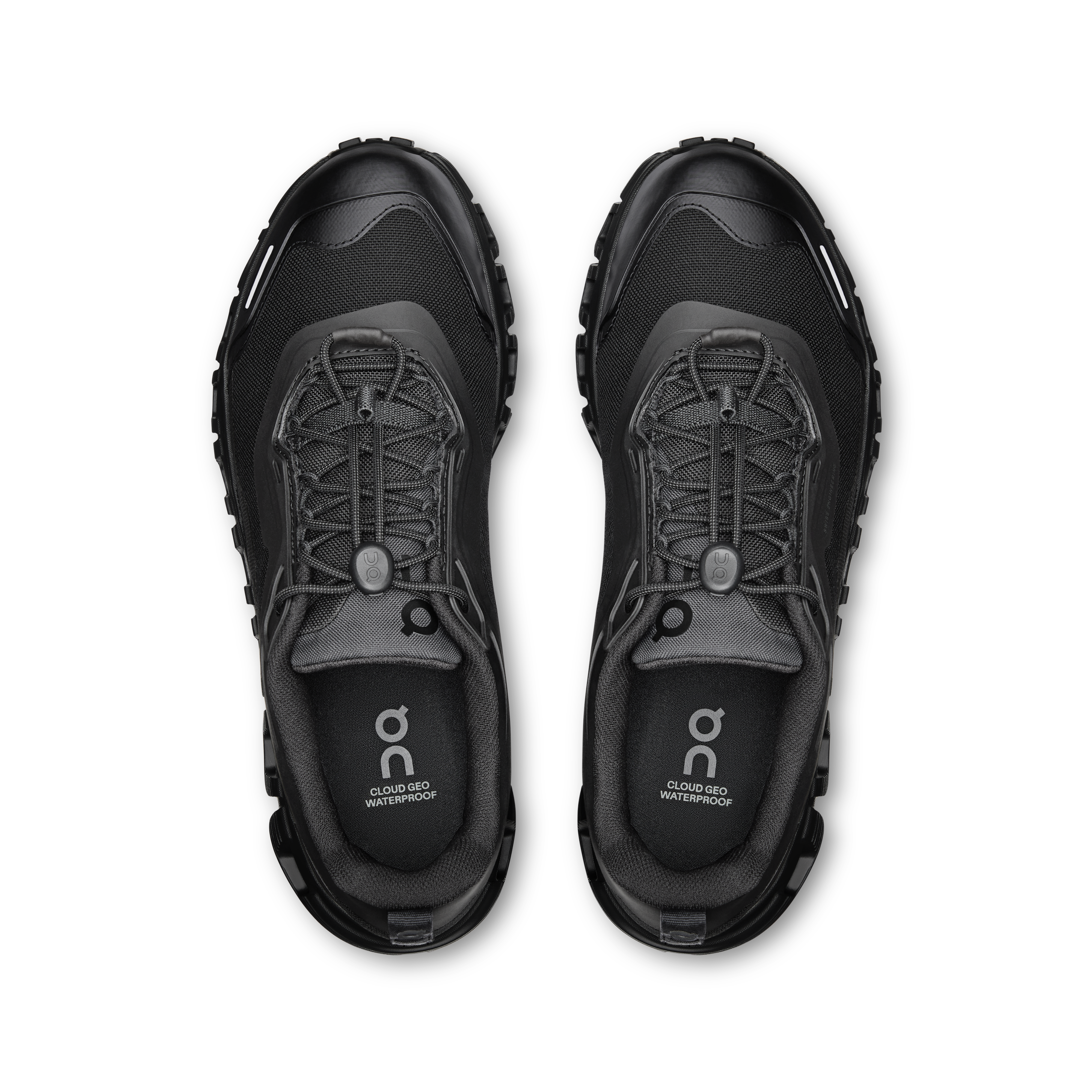 On Cloud 6 Geo Waterproof Black & Black Women Active life Shoes