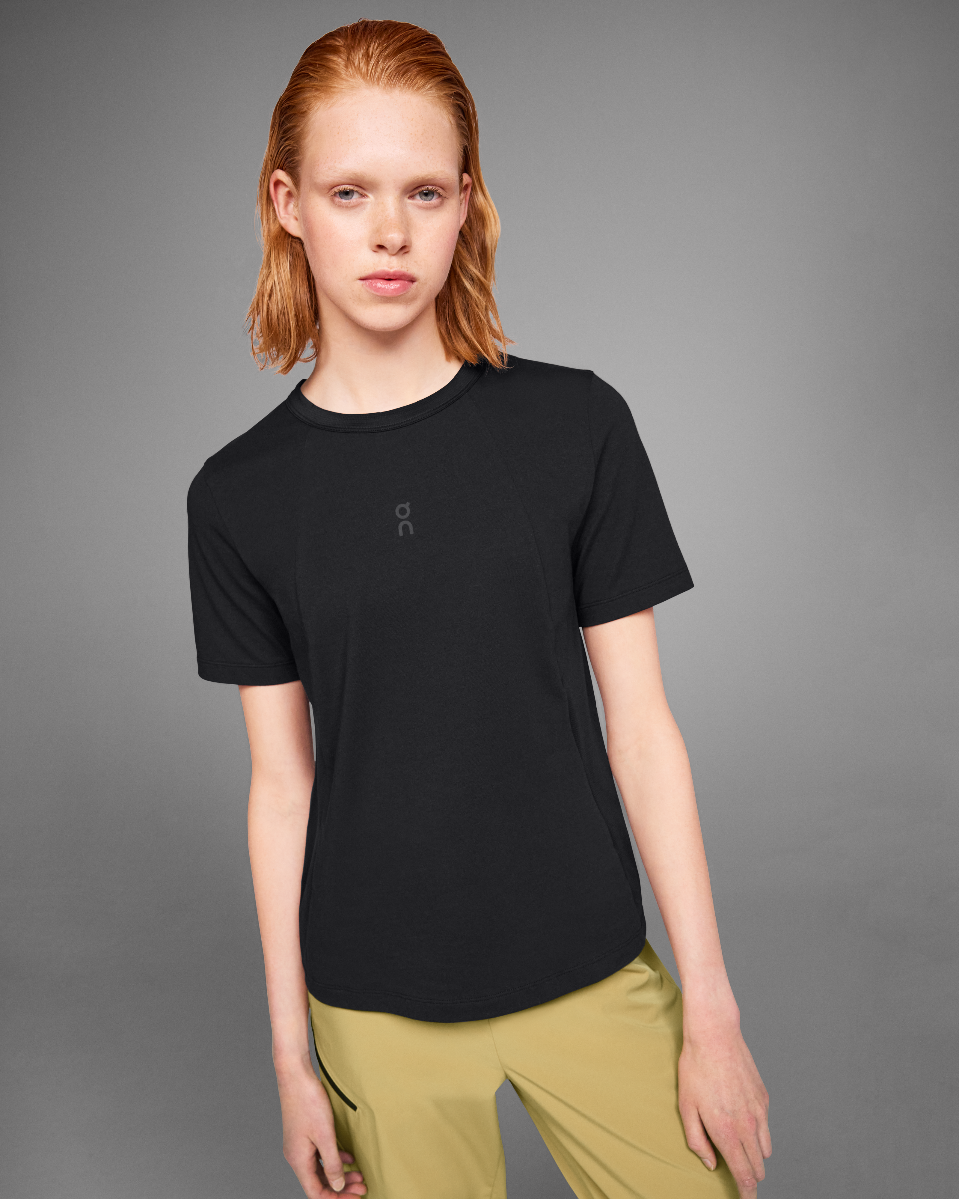 On Trek-T Black Women Tops and t-shirts