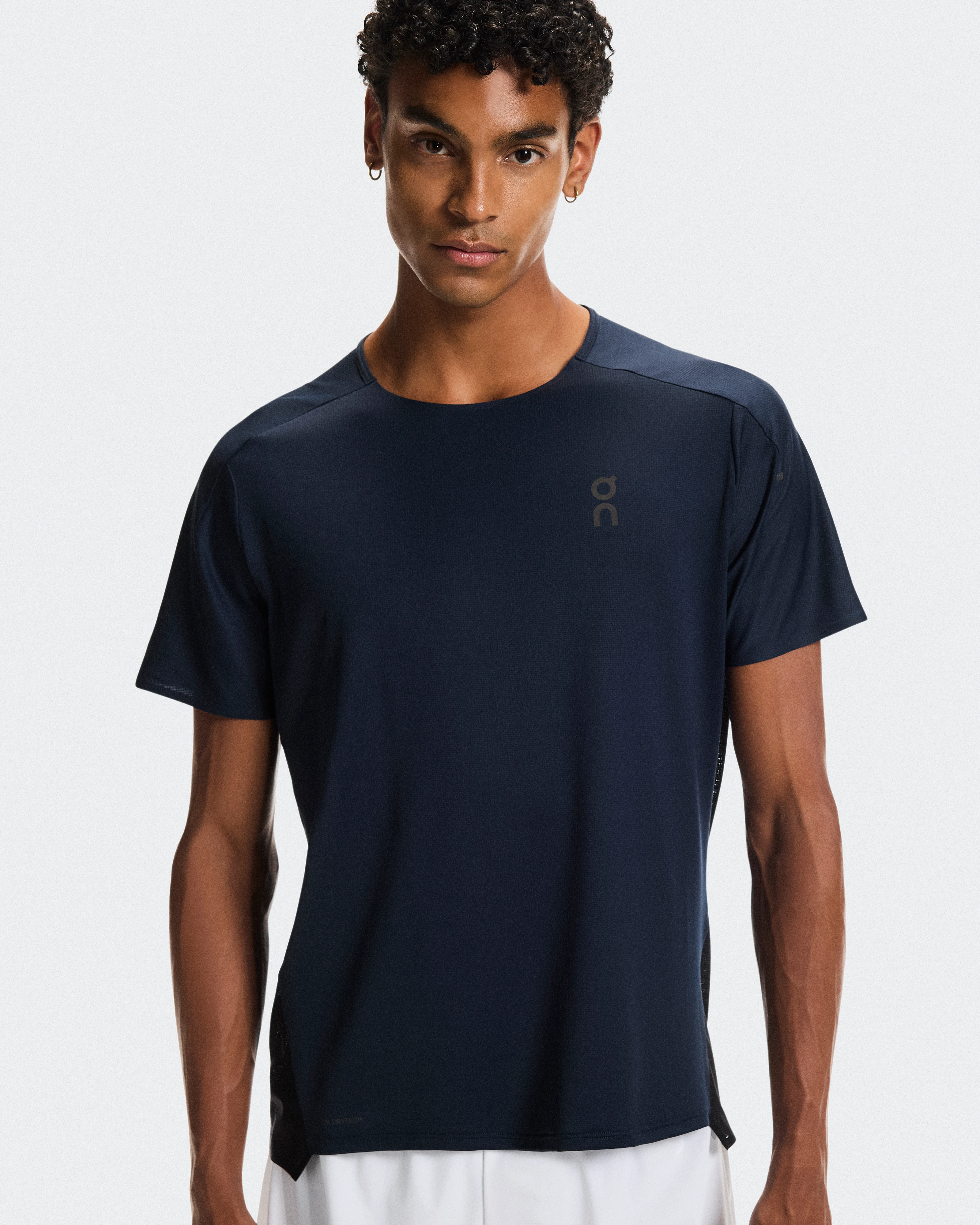 On Performance-T Navy & Black Men Tops and t-shirts
